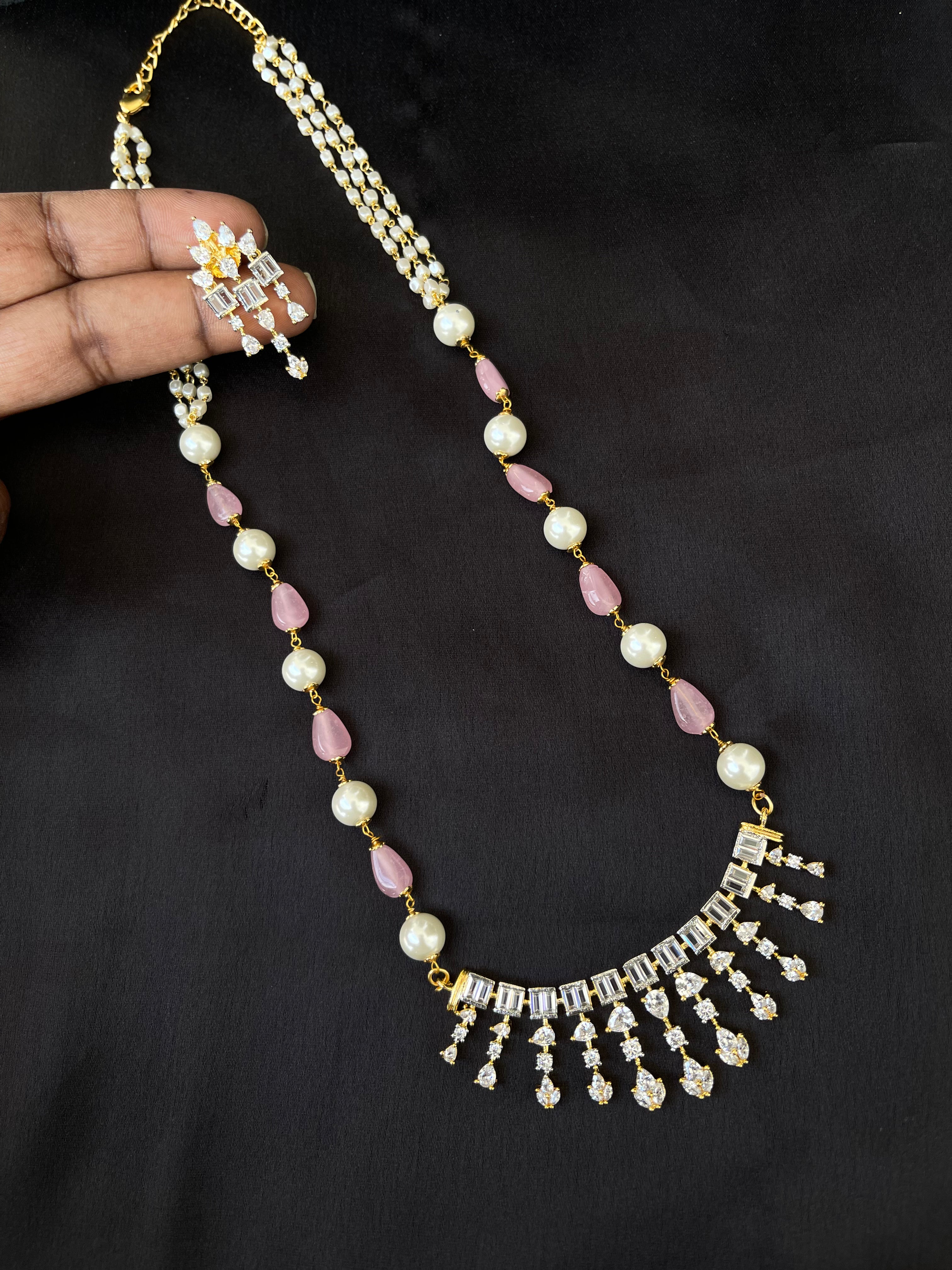 Beads chain with pendent pc010