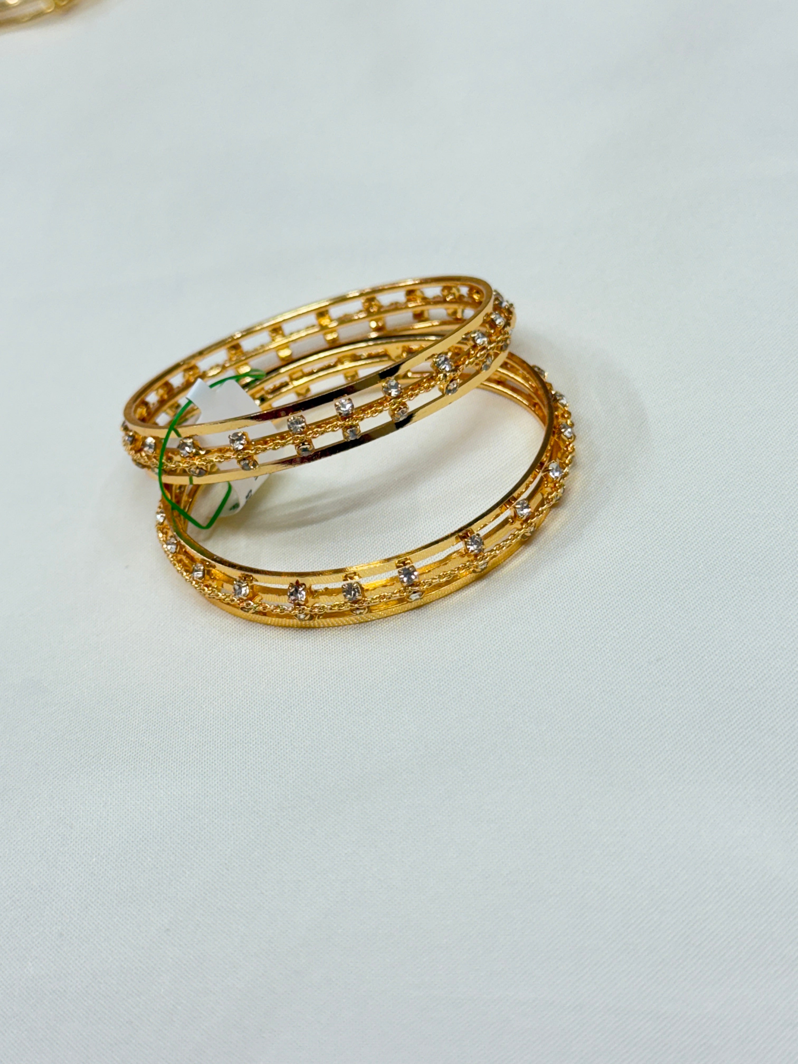 Kd017 cz stone kids bangles