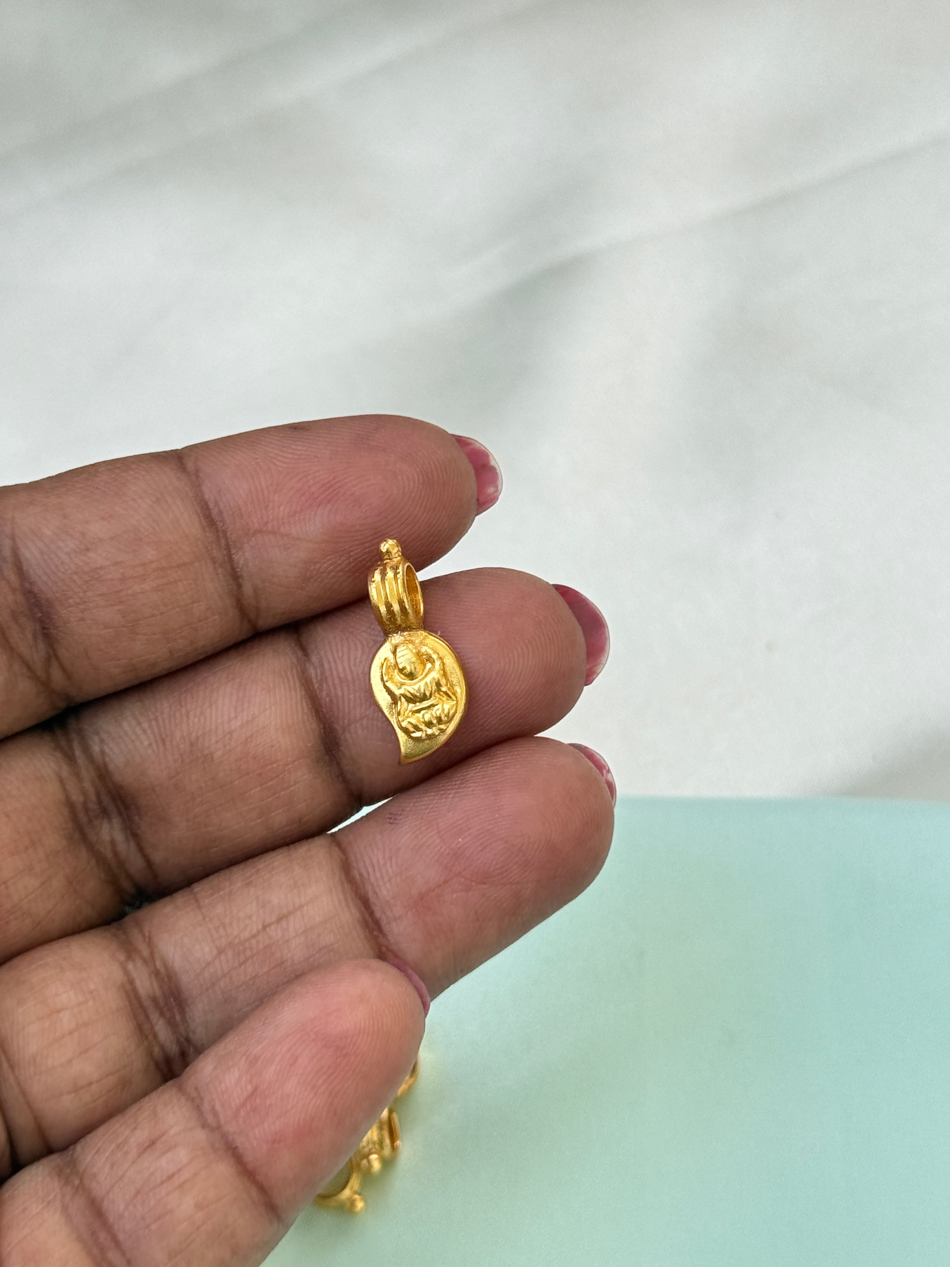 Tc058 Panchaloham mango lakshmi devi pedant