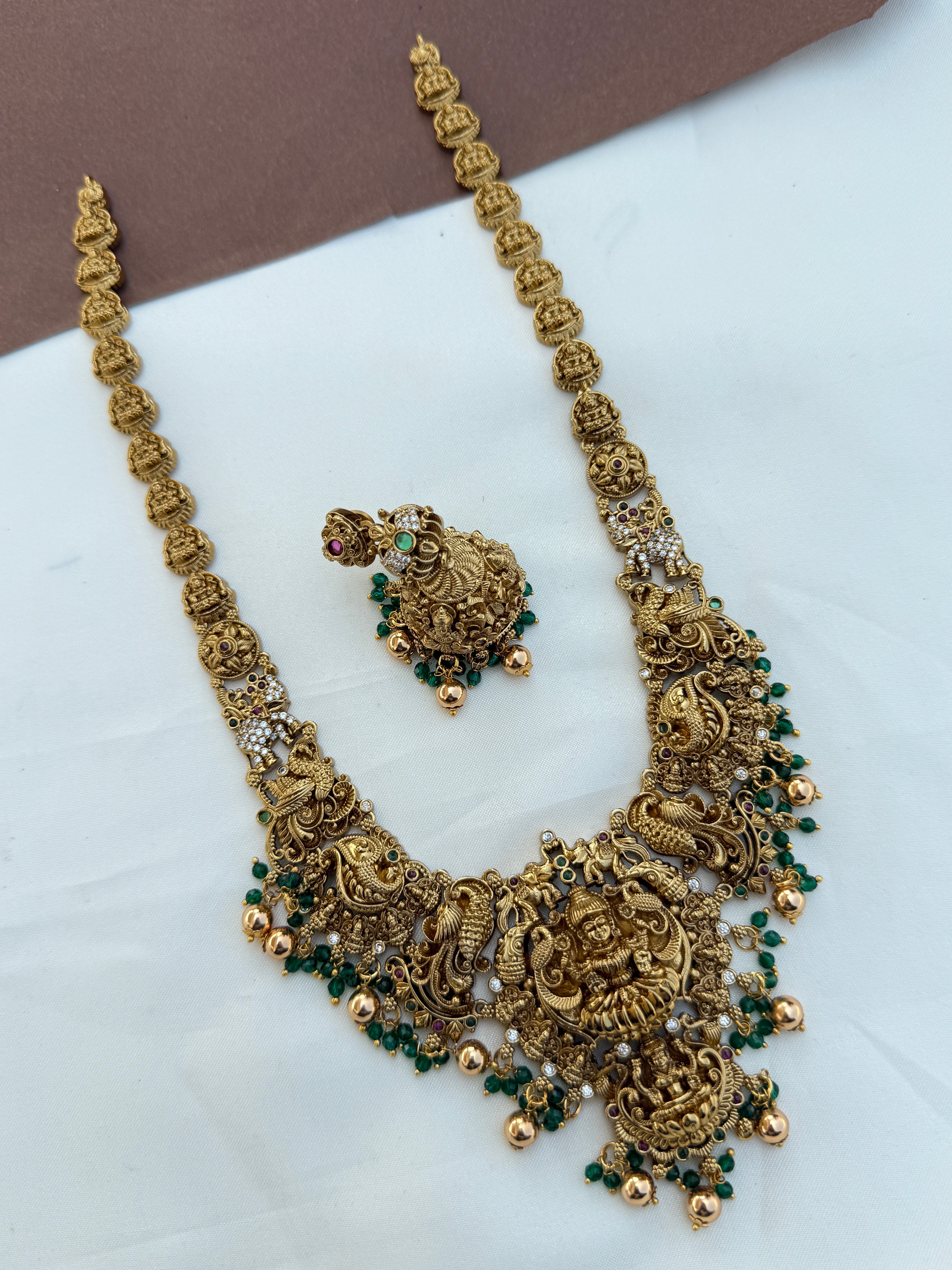 Lh589 nakshi Lakshmi Devi long haram