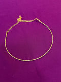 Hs050 single gold and silver Hasli Neckset