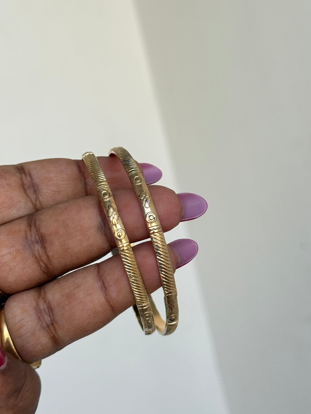 Ph358 panchaloham unpolished daily wear bangles