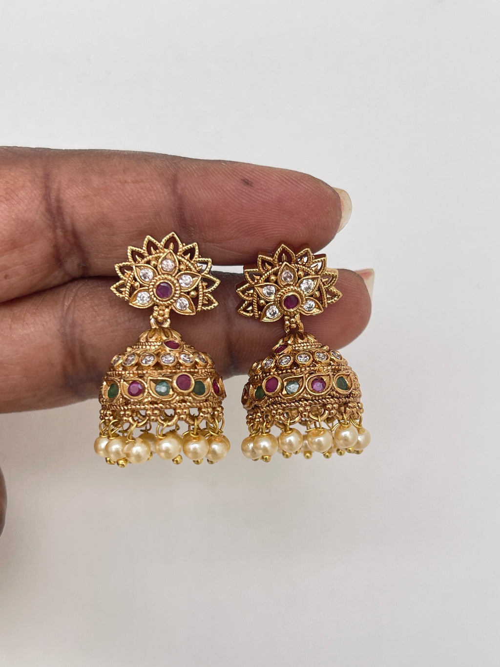 Multi screw back butta earrings