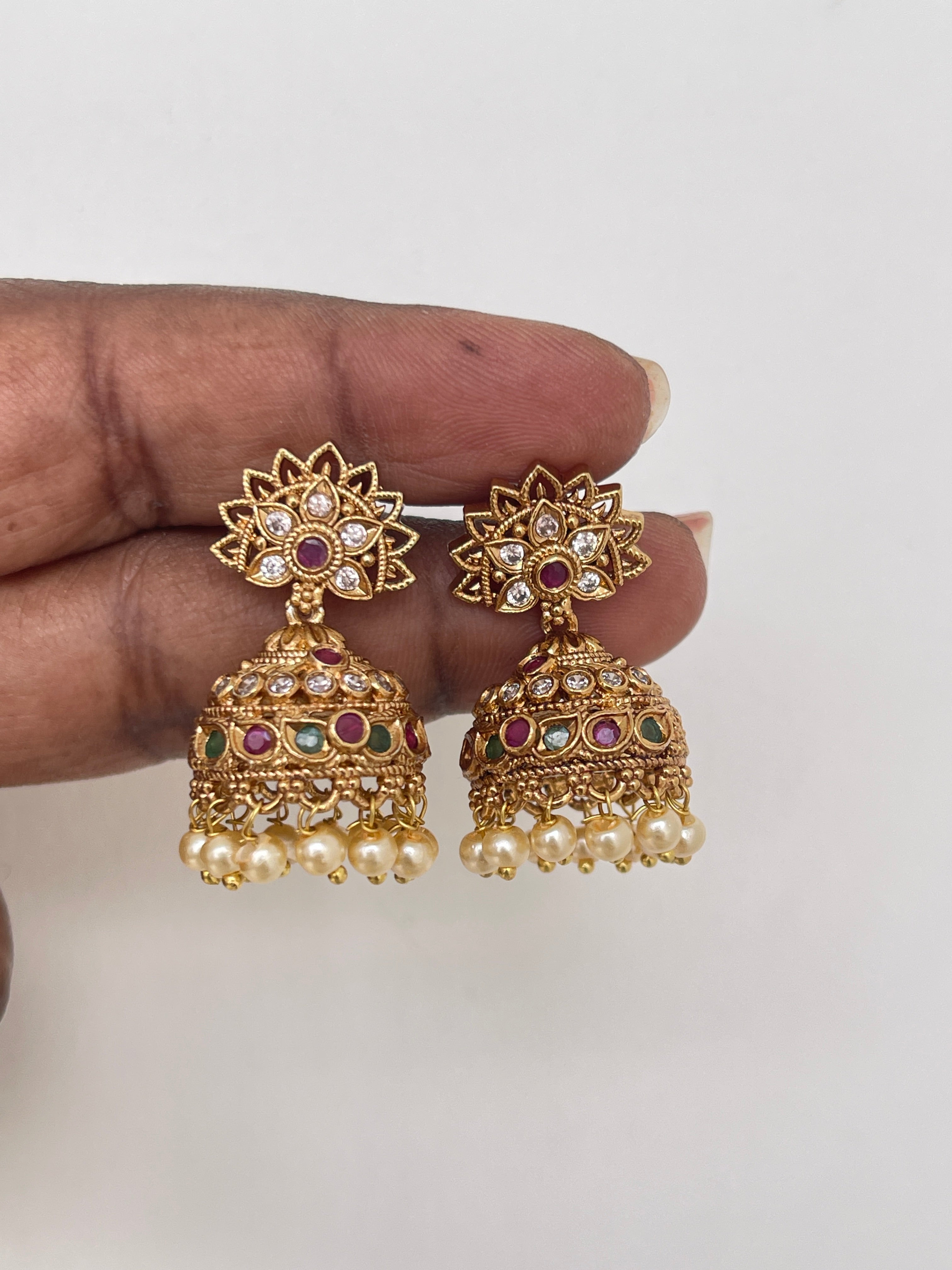Multi screw back butta earrings