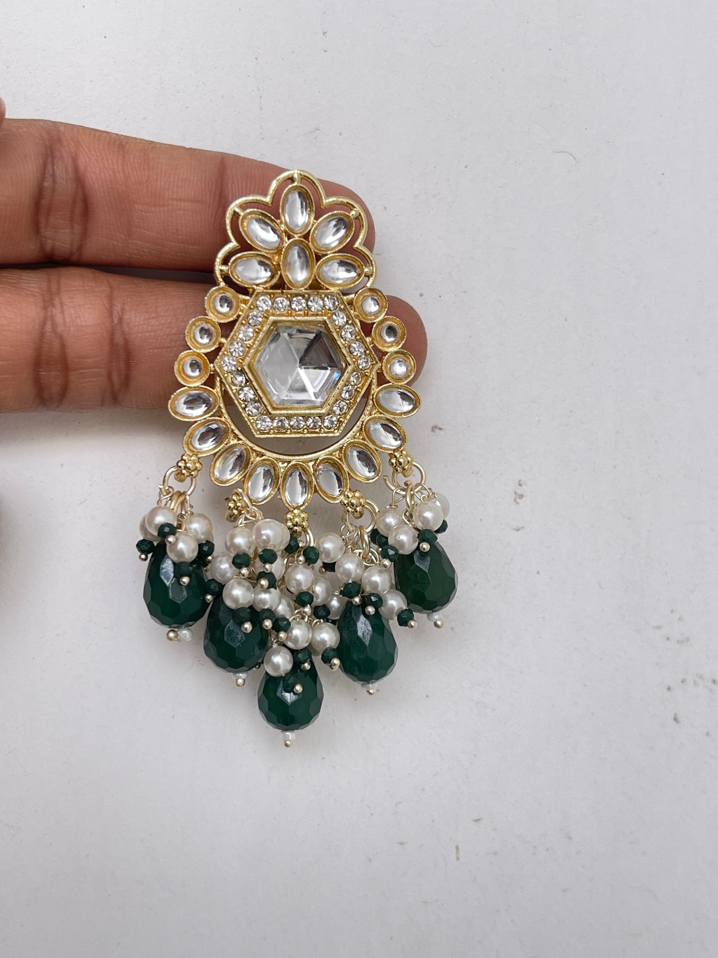 Kundan lightweight earrings