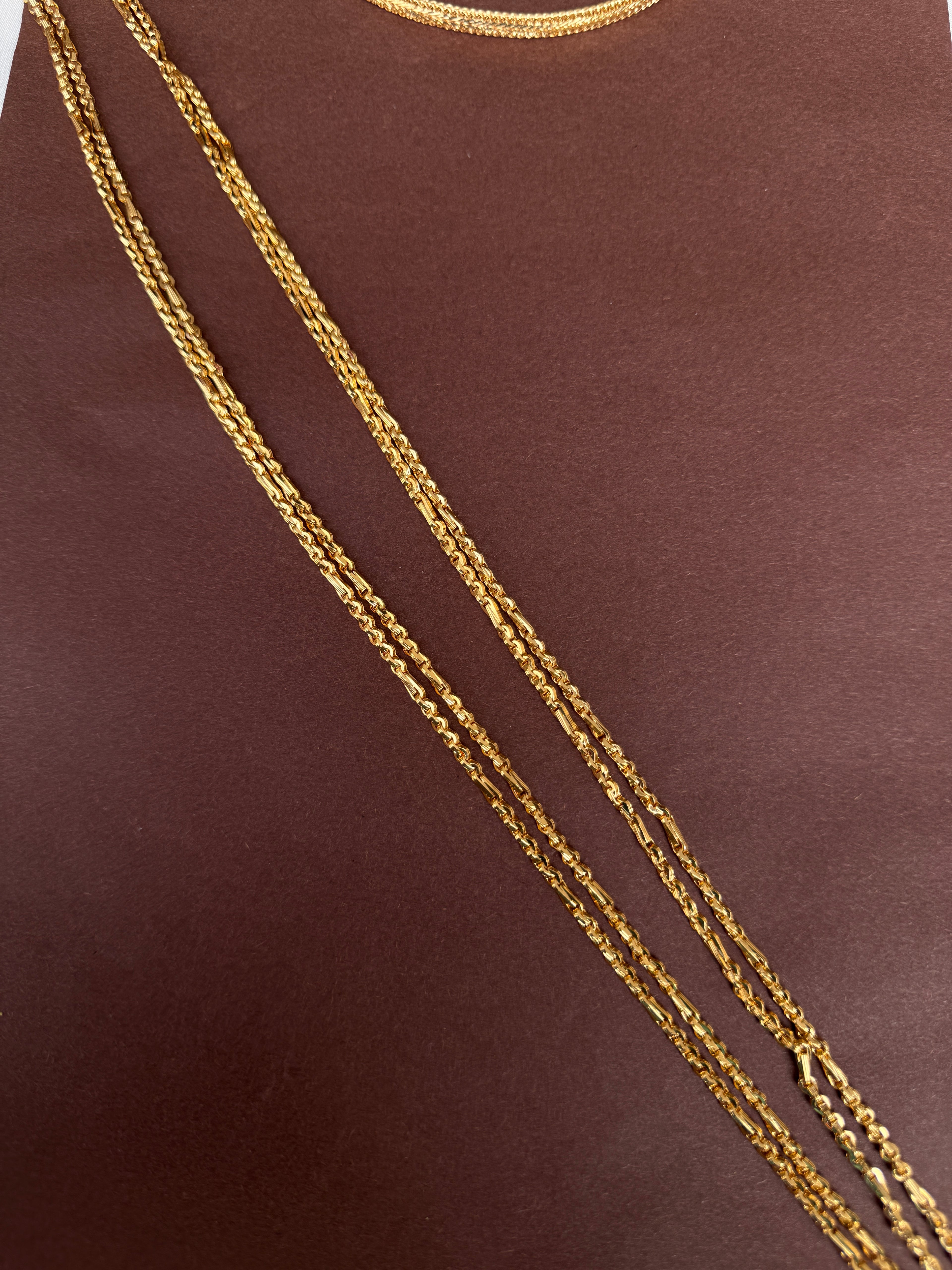 Ph275 30 inches 2 layers panchaloham thali chain