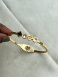 AB019 black and white trending Anti tarnish bracelets
