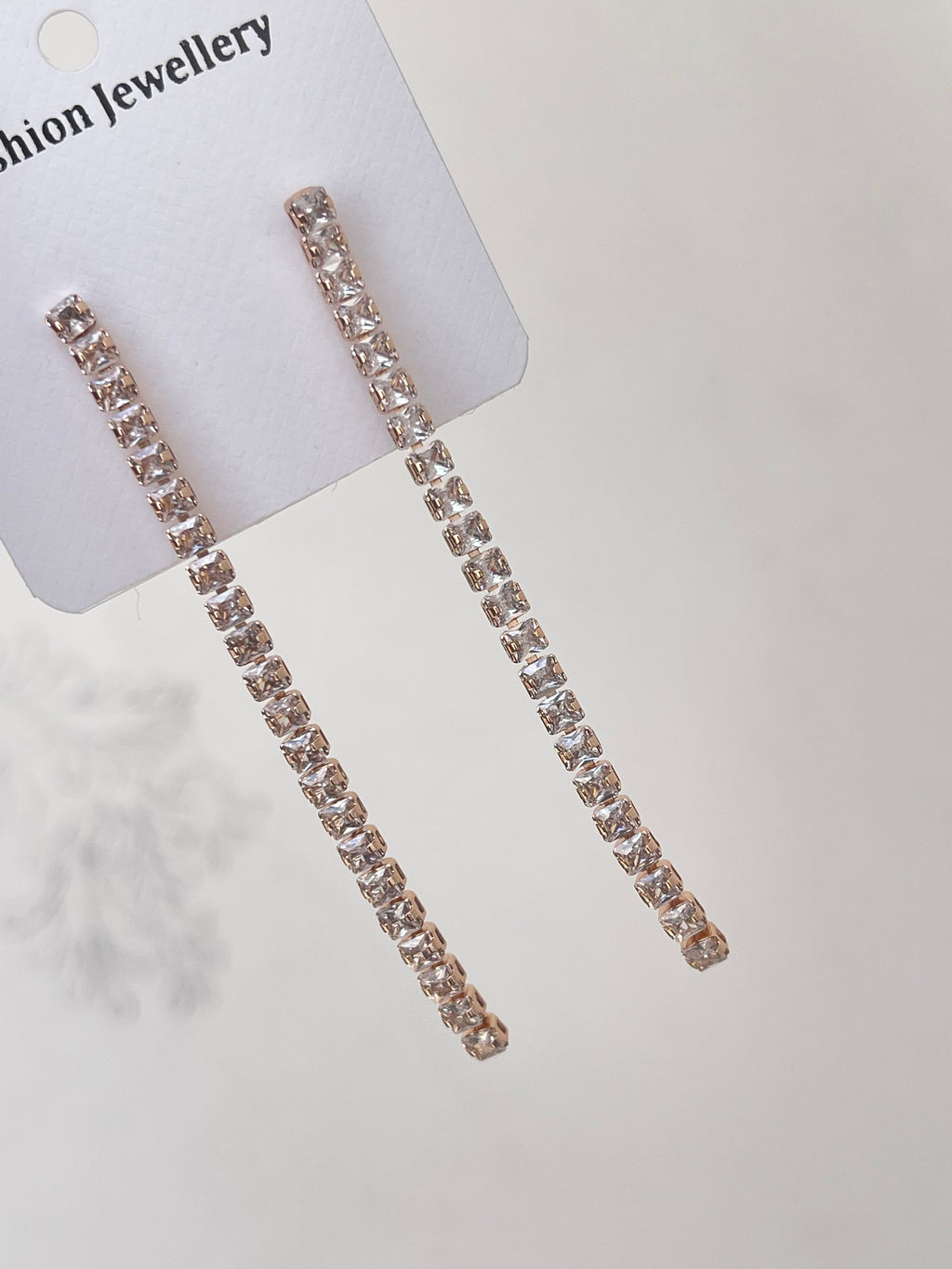 Square stone tassels