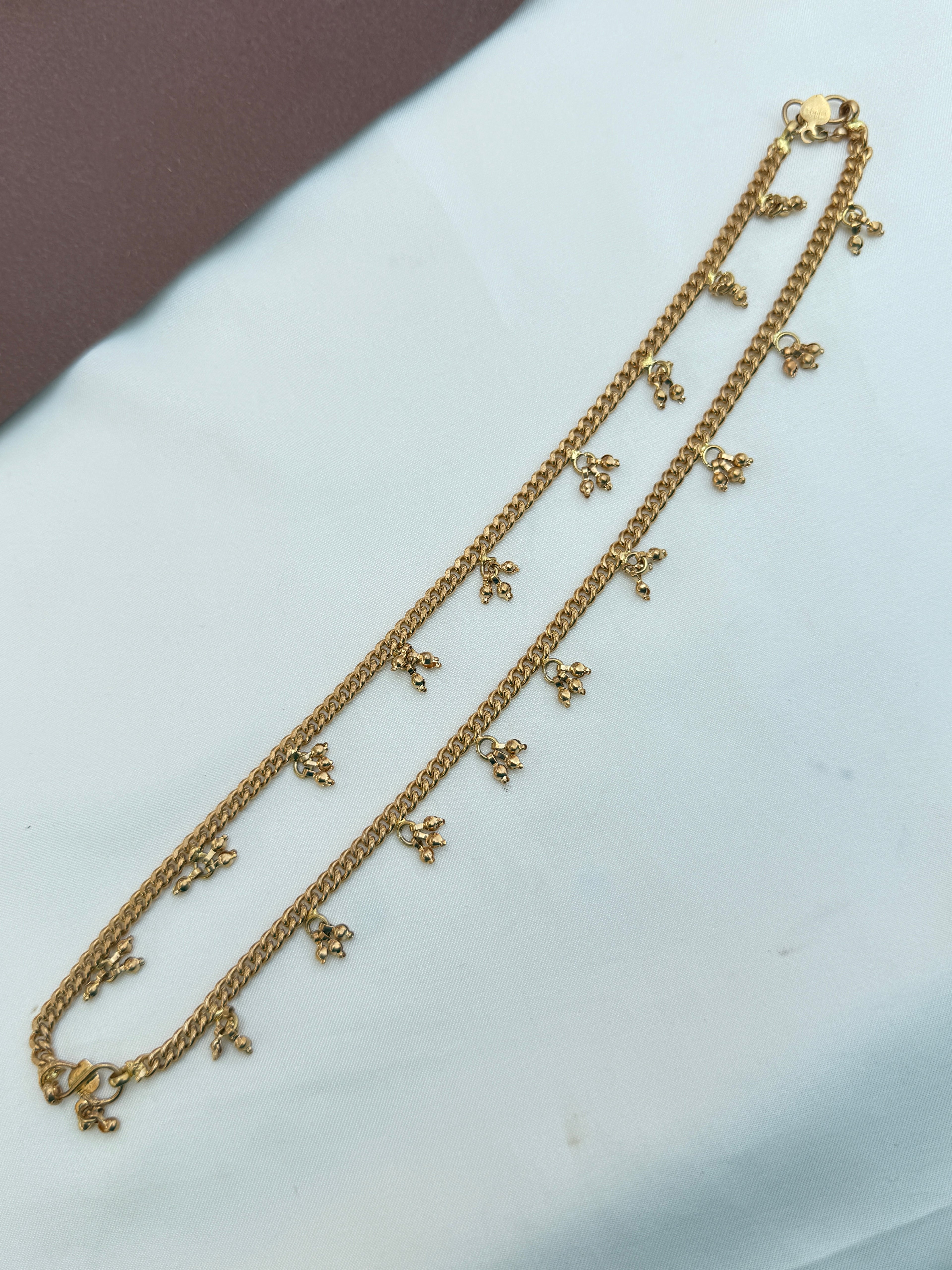 Ak124 panchaloham anklets