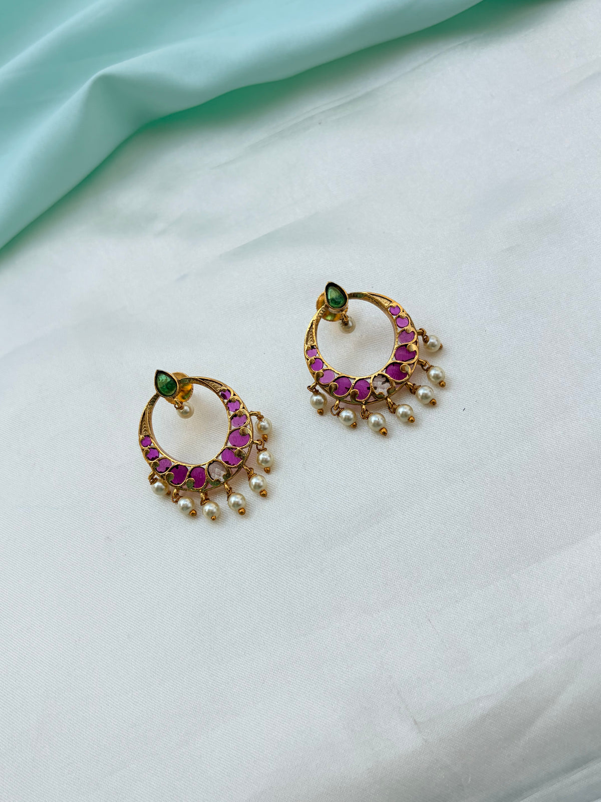 Chandbali earrings Er958