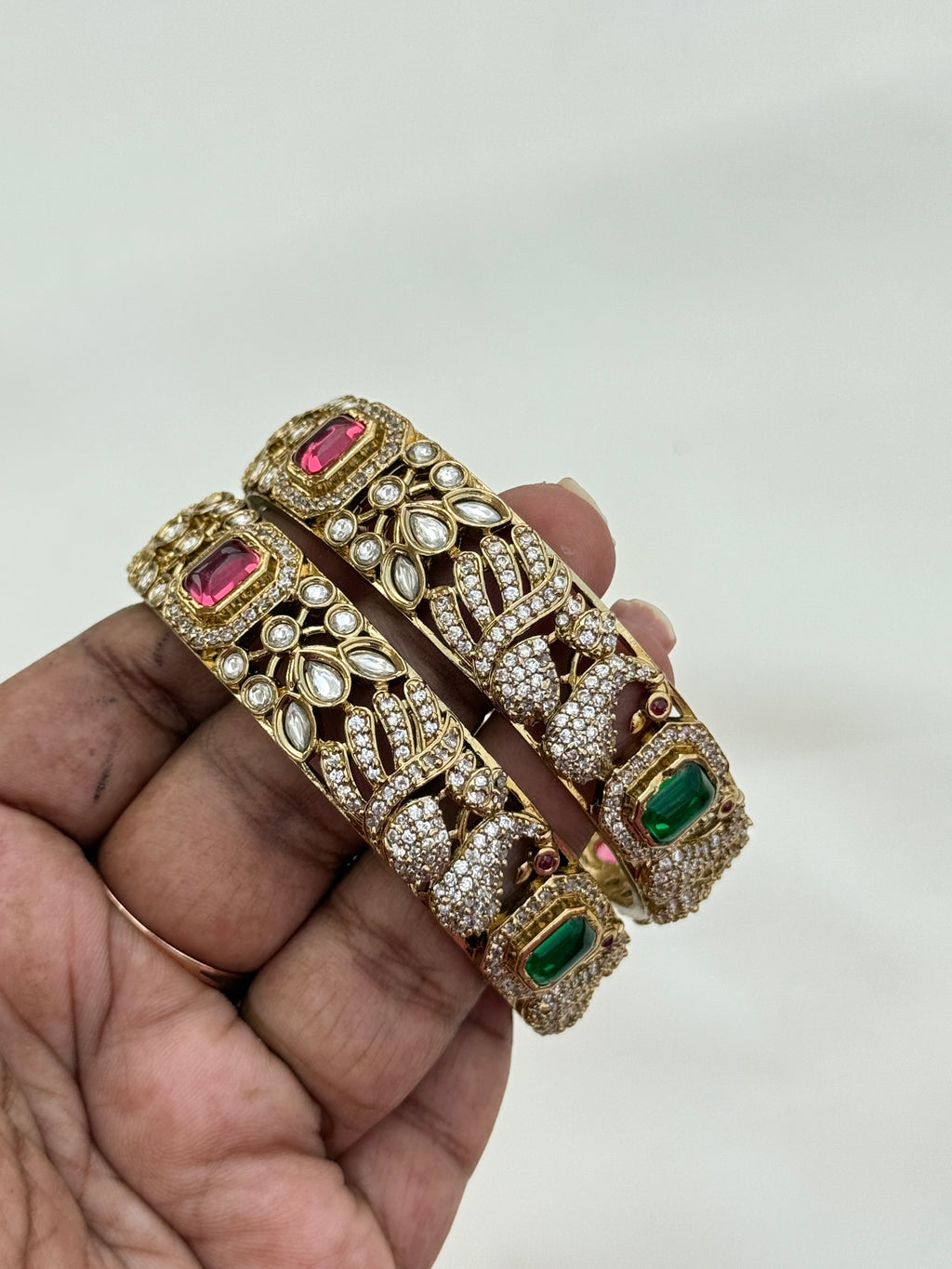 Sb156 multi colour Victorian bangles