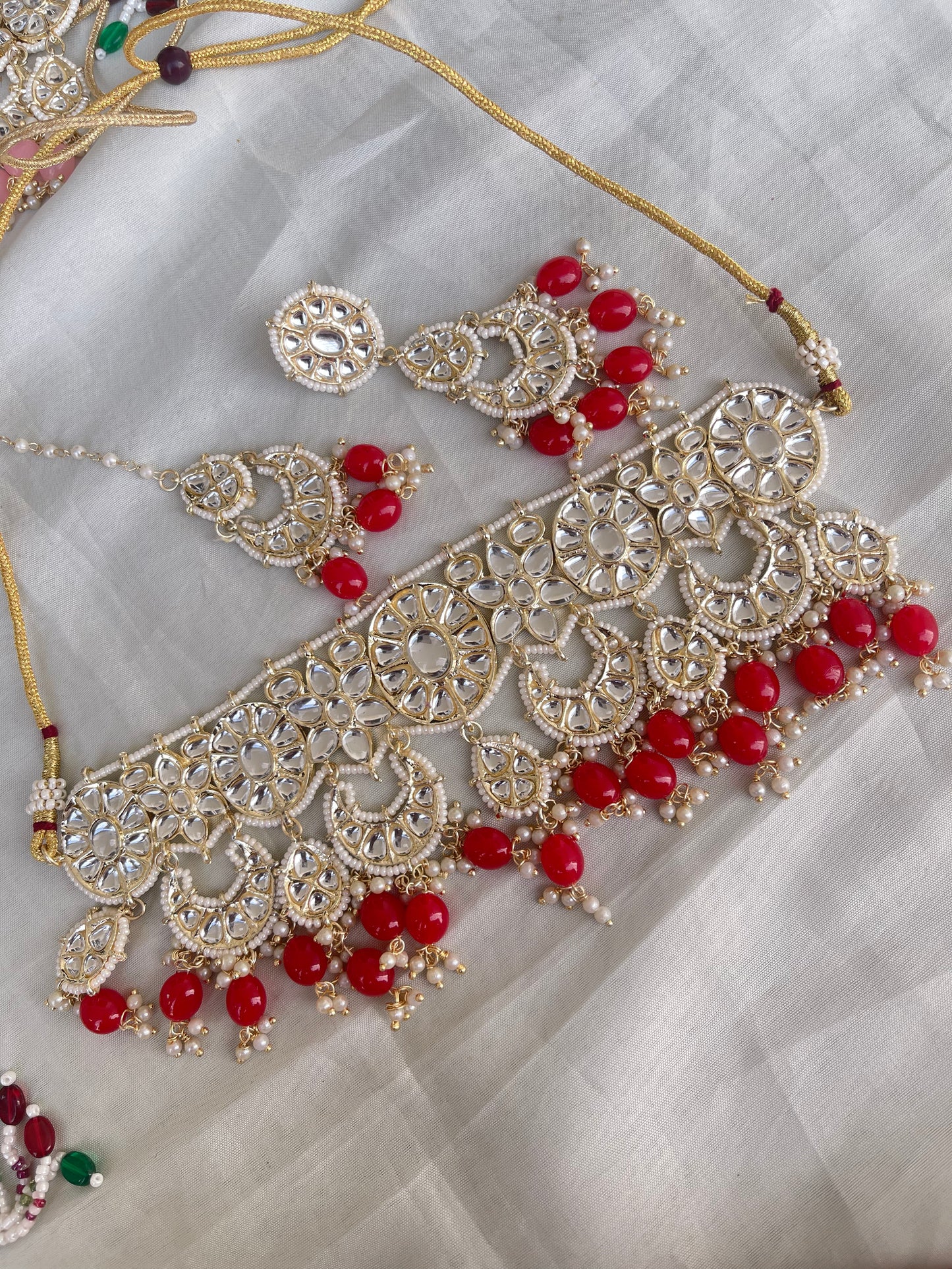 Heavy Meenakari neckset