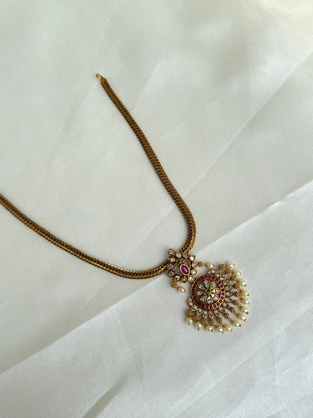 Ns550 kemp nano thread gold small neckset