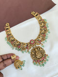 NS568 lakshmi Devi nakshi jadau Kundan Neckset