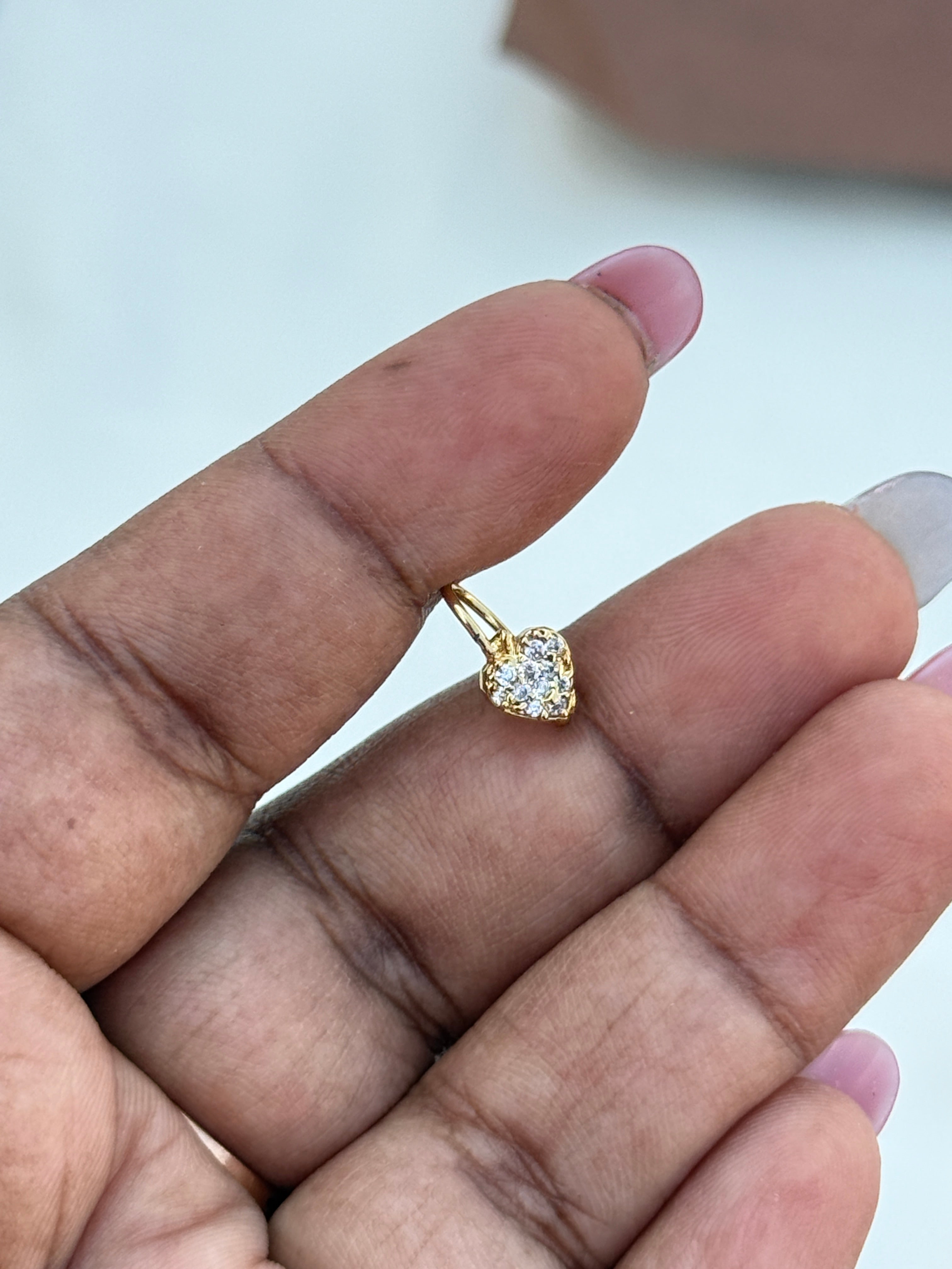 Np509 nosepin and ear pressing for kids