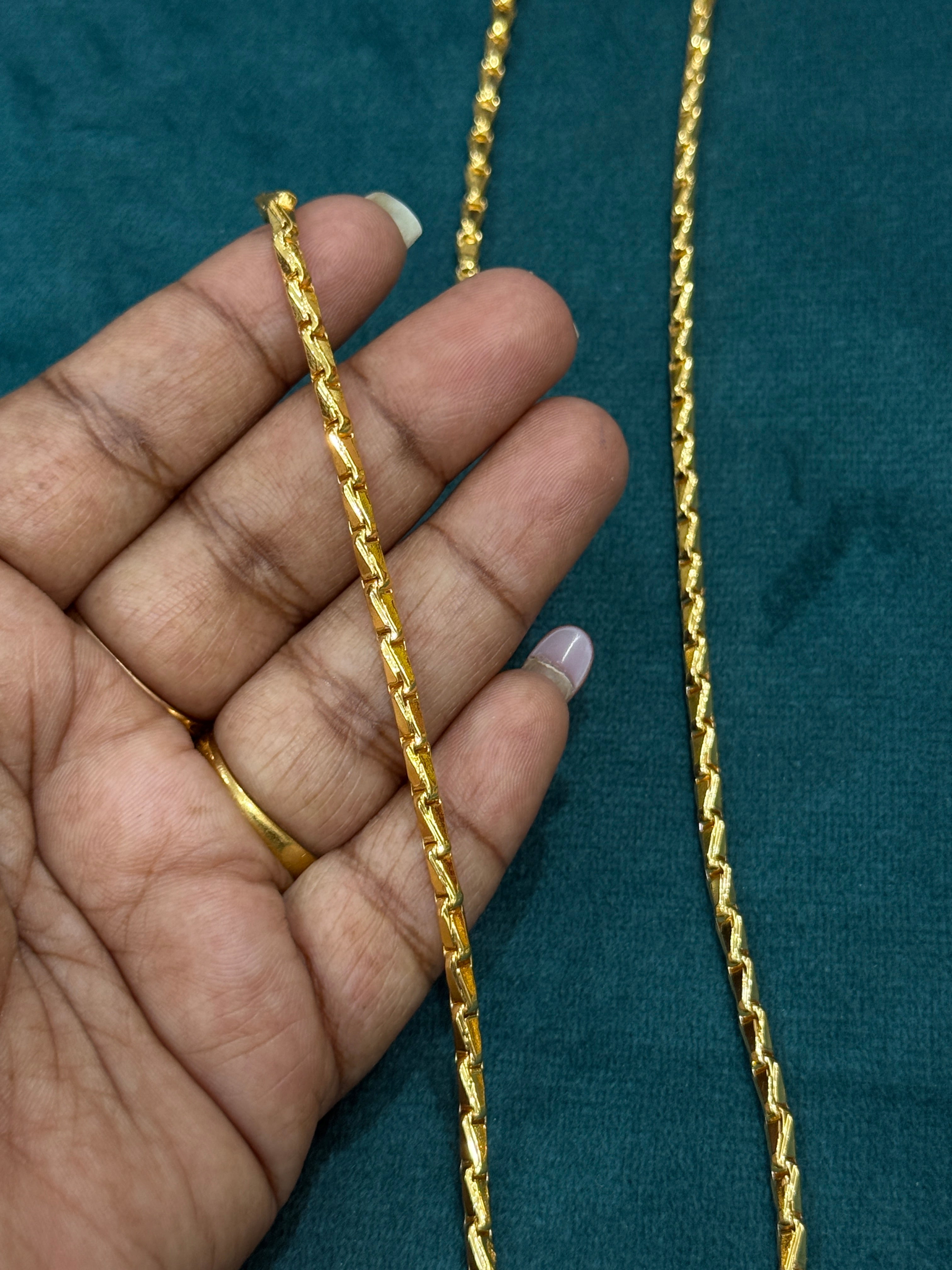 Tc005 26 inches panchaloham thali chain mangalsutra
