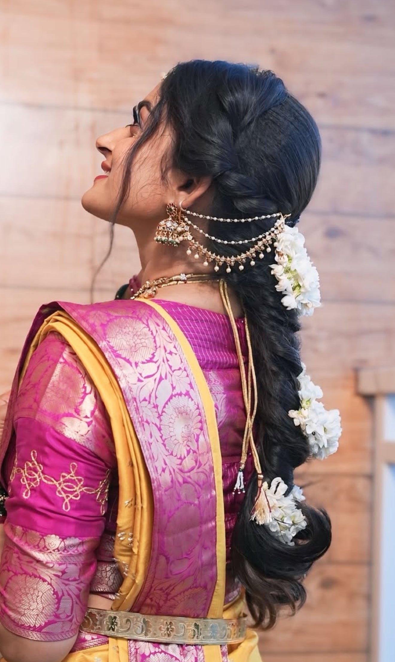 Er5058 kundan kemp butta earrings