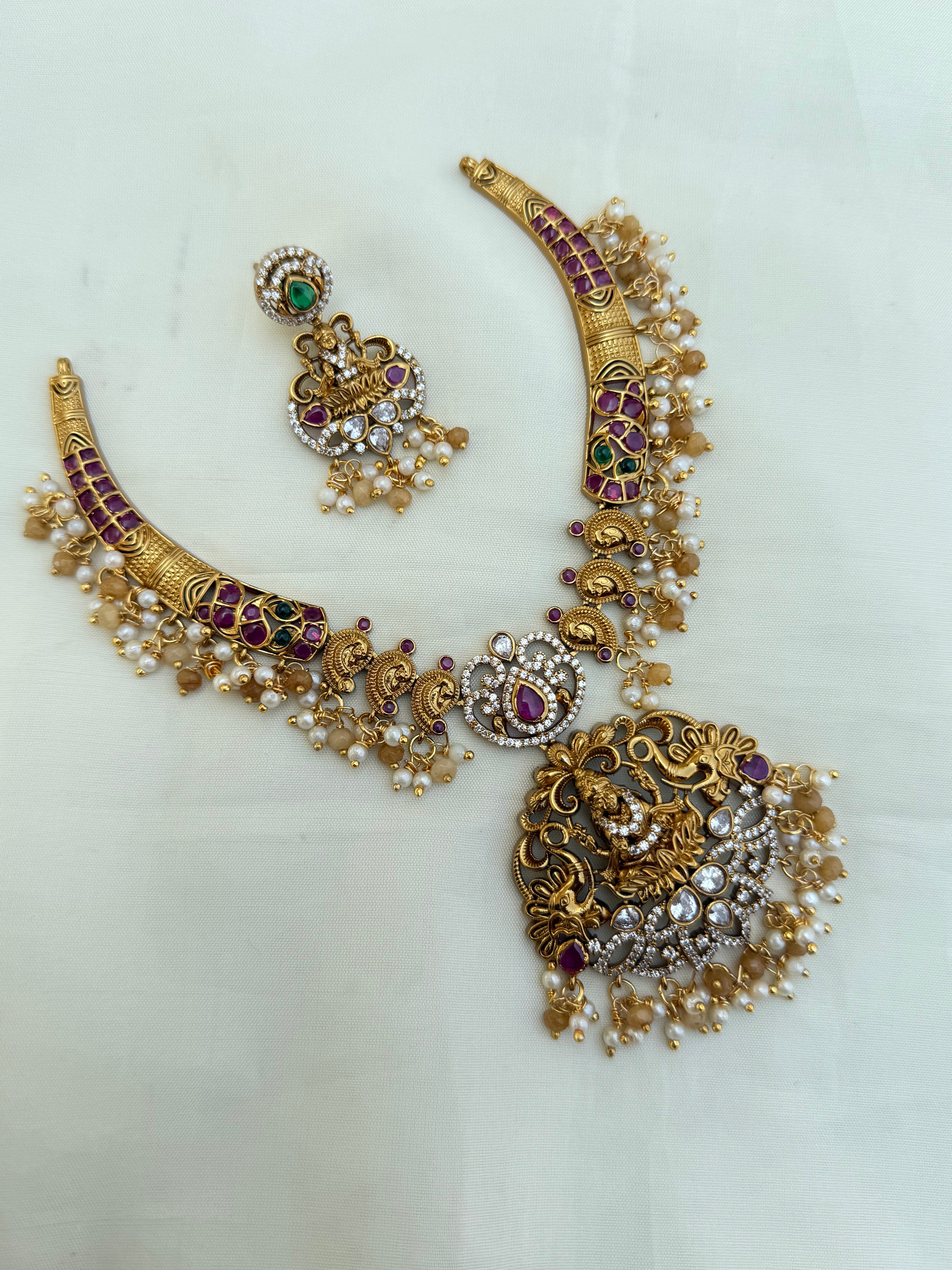 Ns30007 Lakshmi devi kemp mango kante