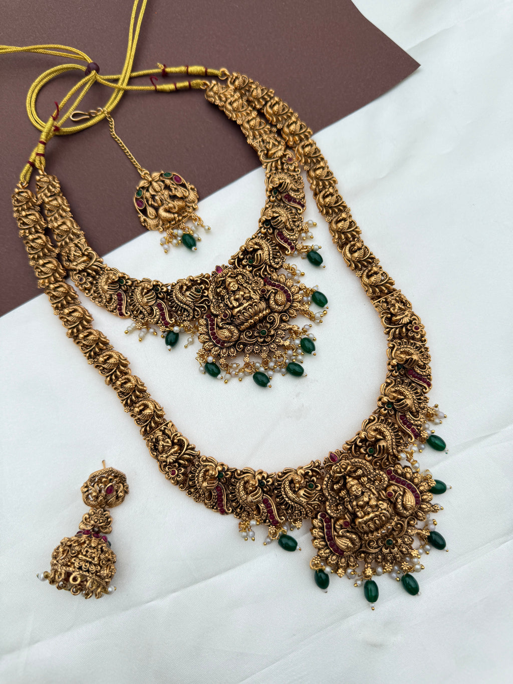Bs103 lakshmi devi bridal set