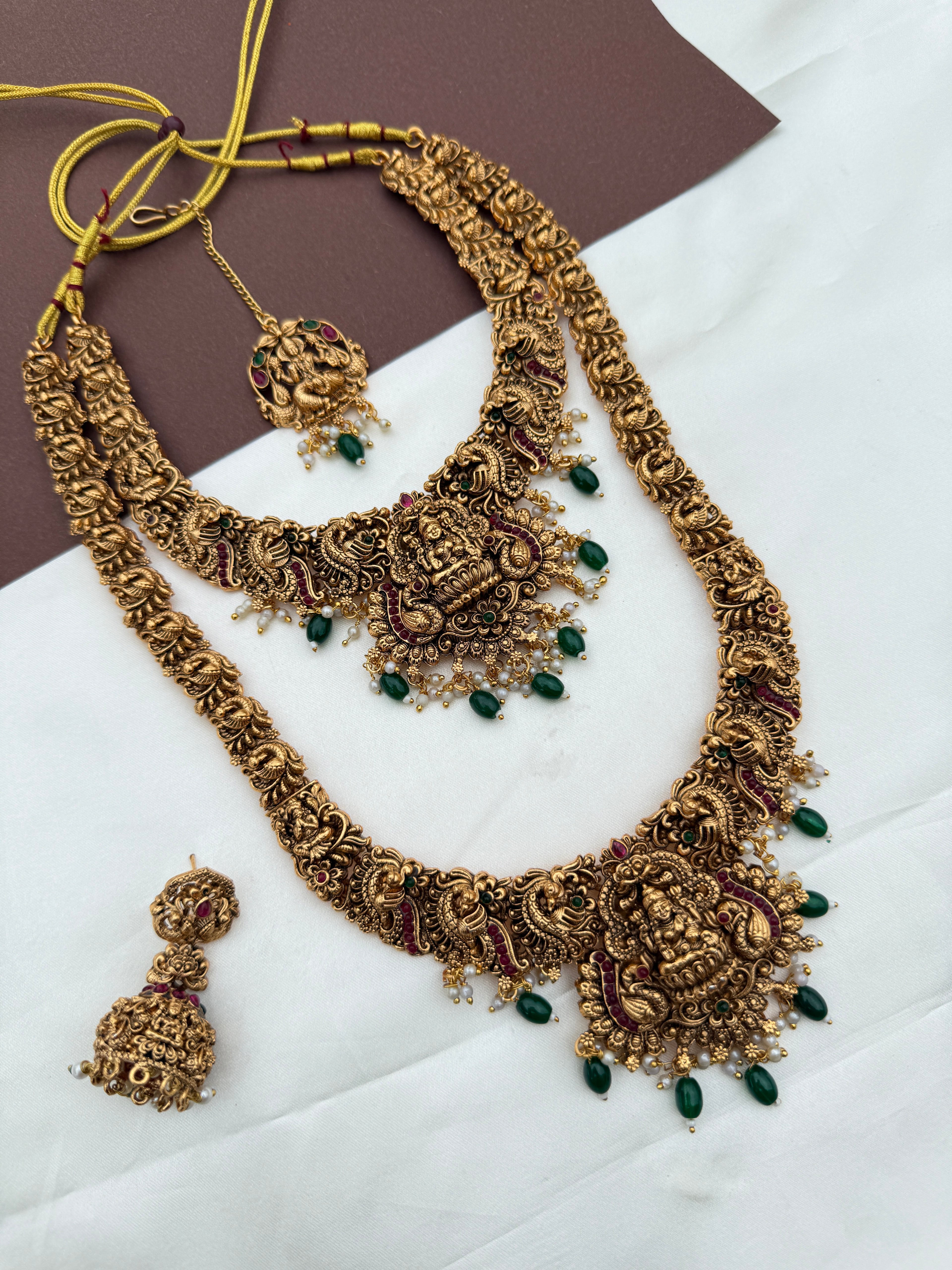 Bs103 lakshmi devi bridal set