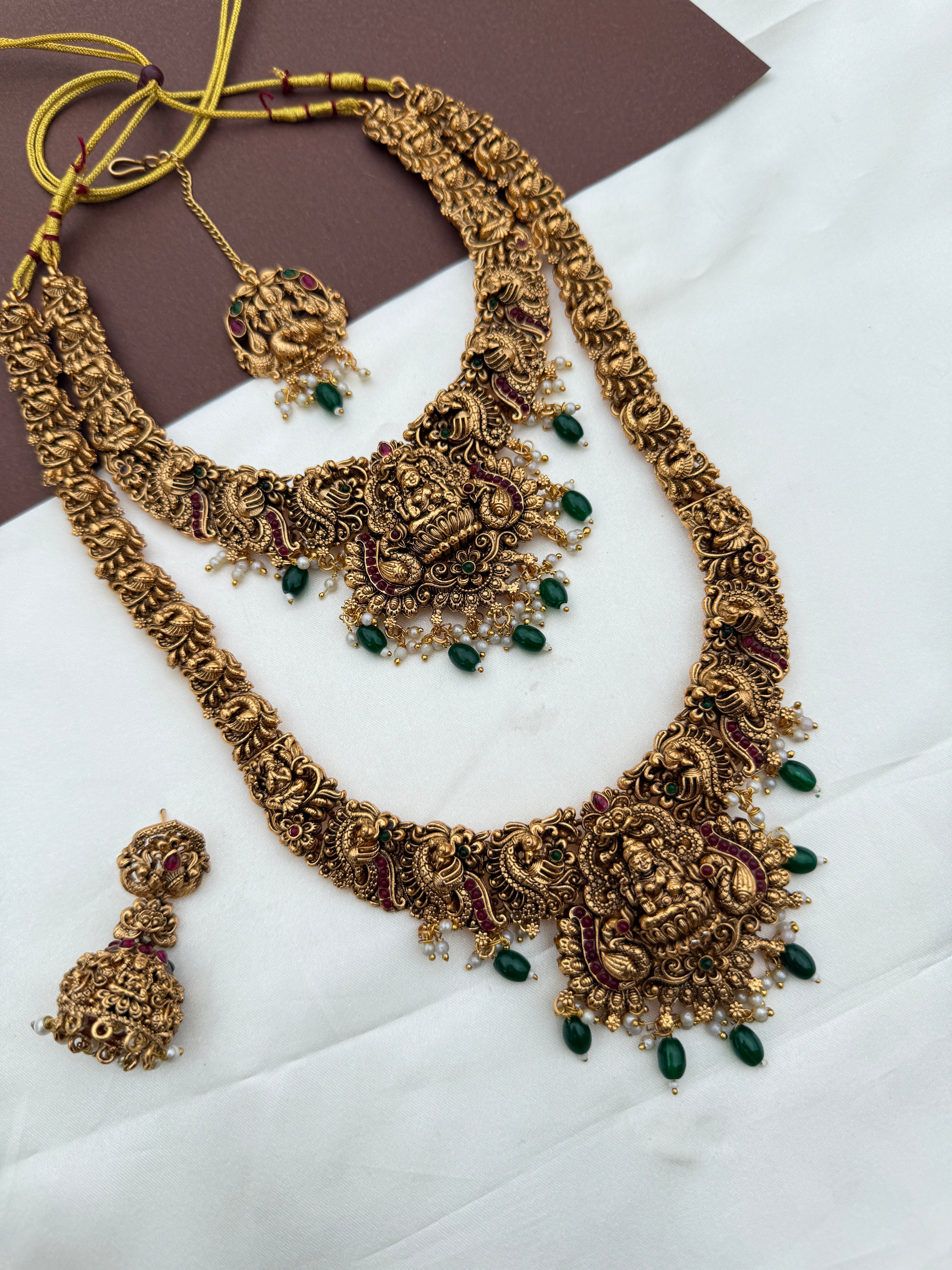 Bs103 lakshmi devi bridal set