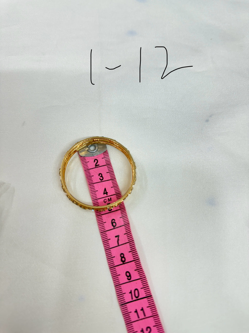 Kd010  kids micro gold bangles