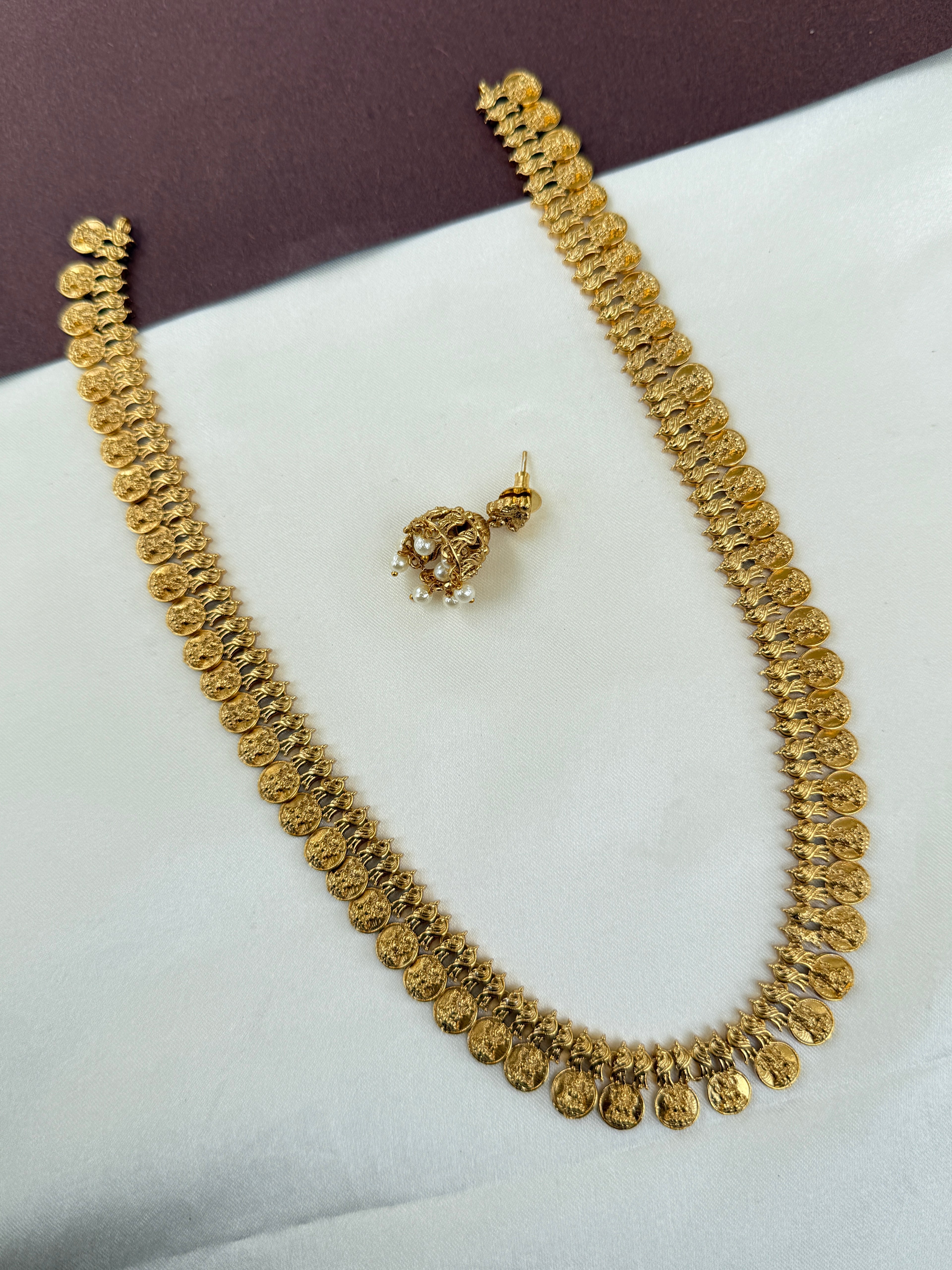 LH2042 Simple Kasulu Long haram with earrings