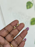 Ph405 panchaloham 3 stone back screw stud's