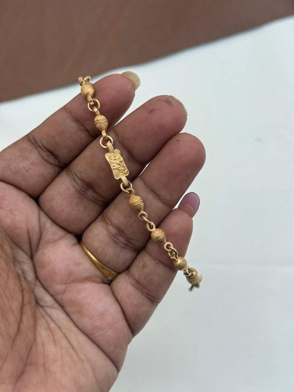 Ph302 panchaloham unpolished bracelet