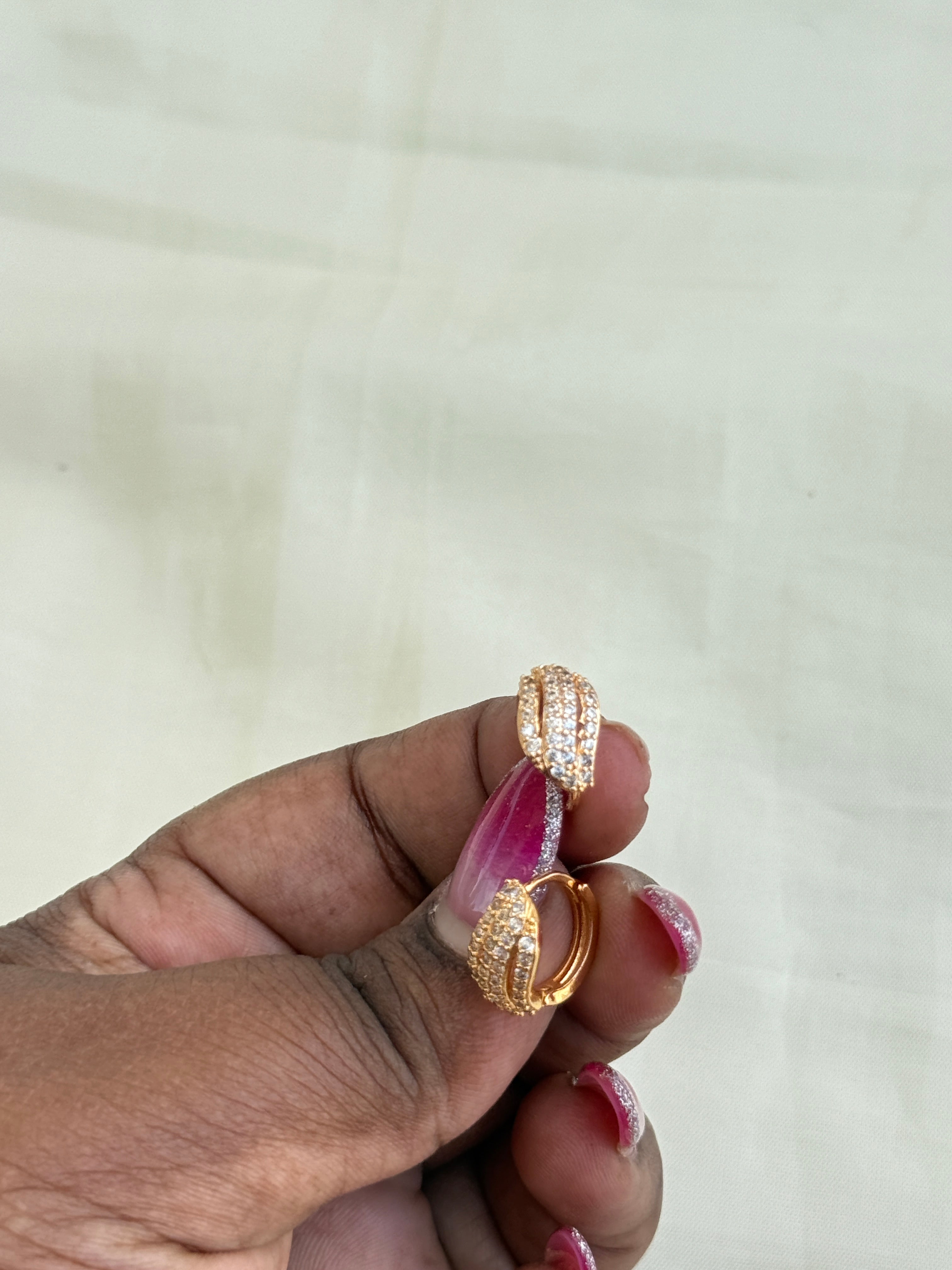 Ls014 locksystem stud earrings