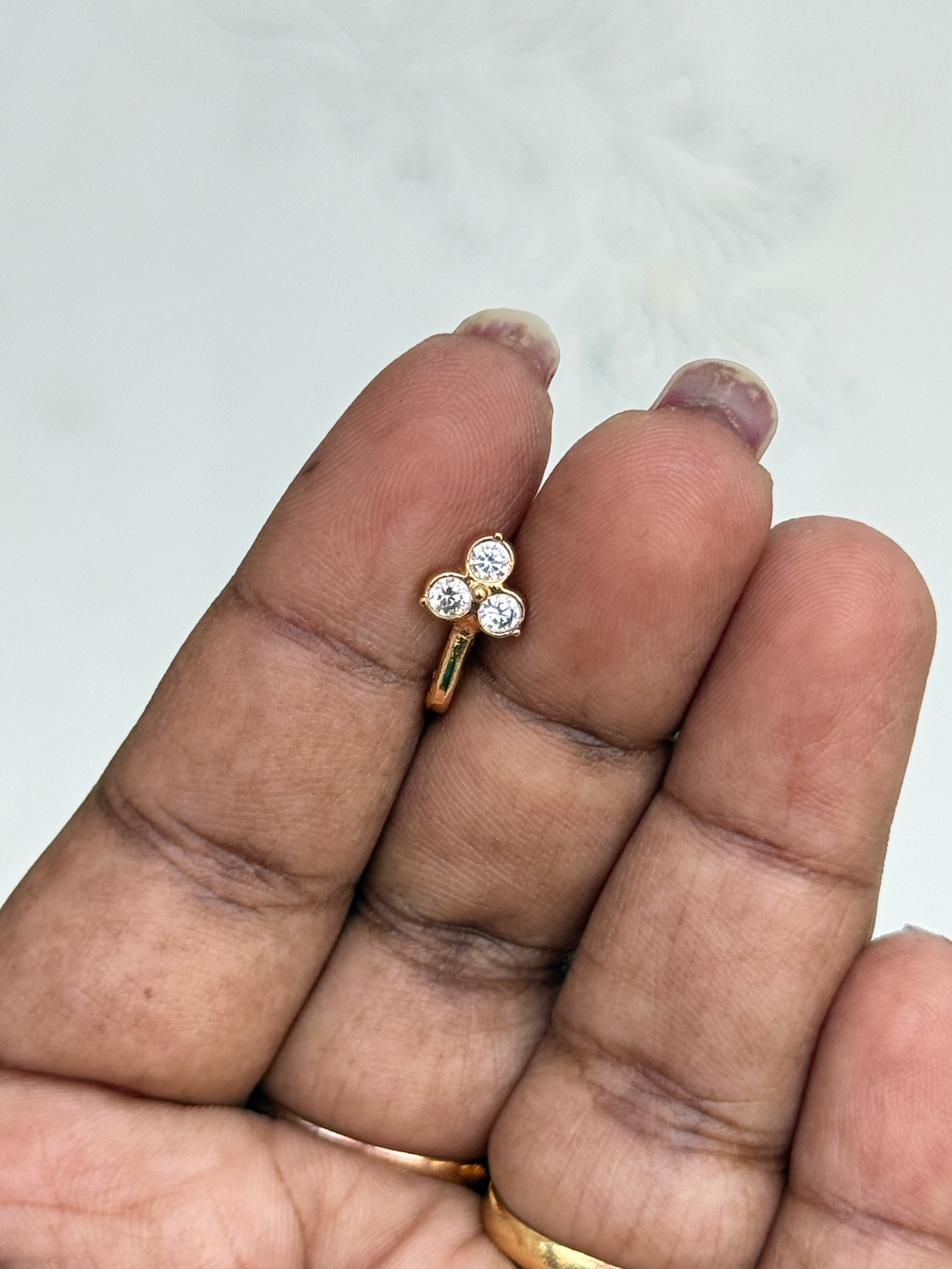 Ph269 panchaloham nose pin's