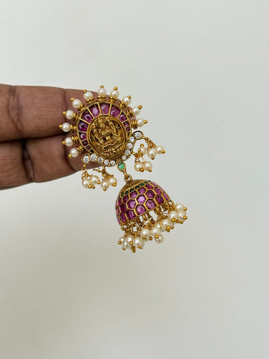 Er5059 kemp lakshmi devi Earrings