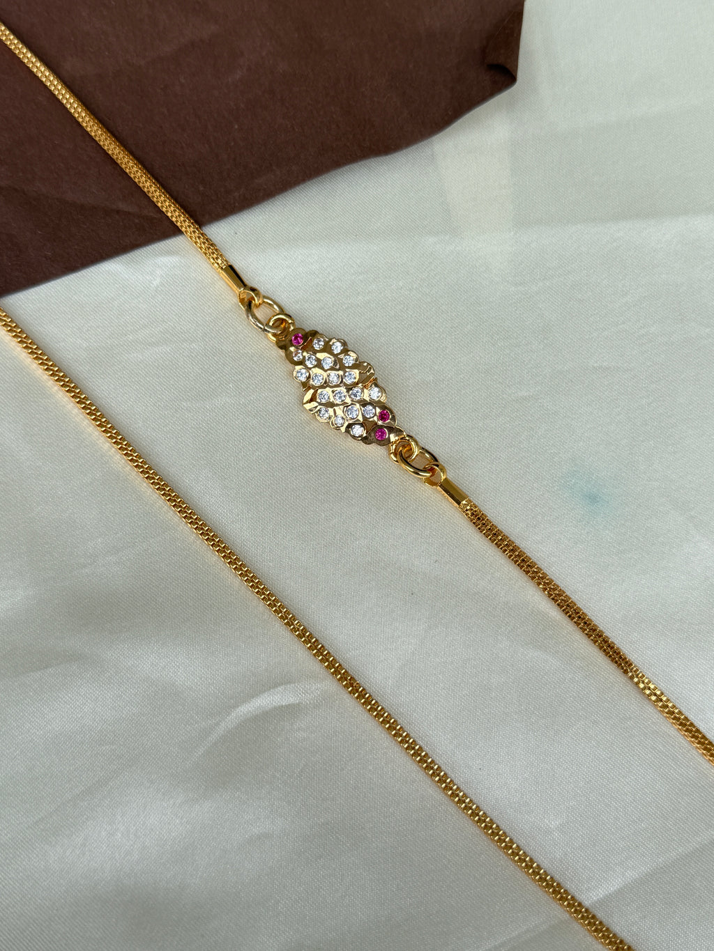 Ph007 mangalsutra thali chain with panchaloham side pendant mangalsutra