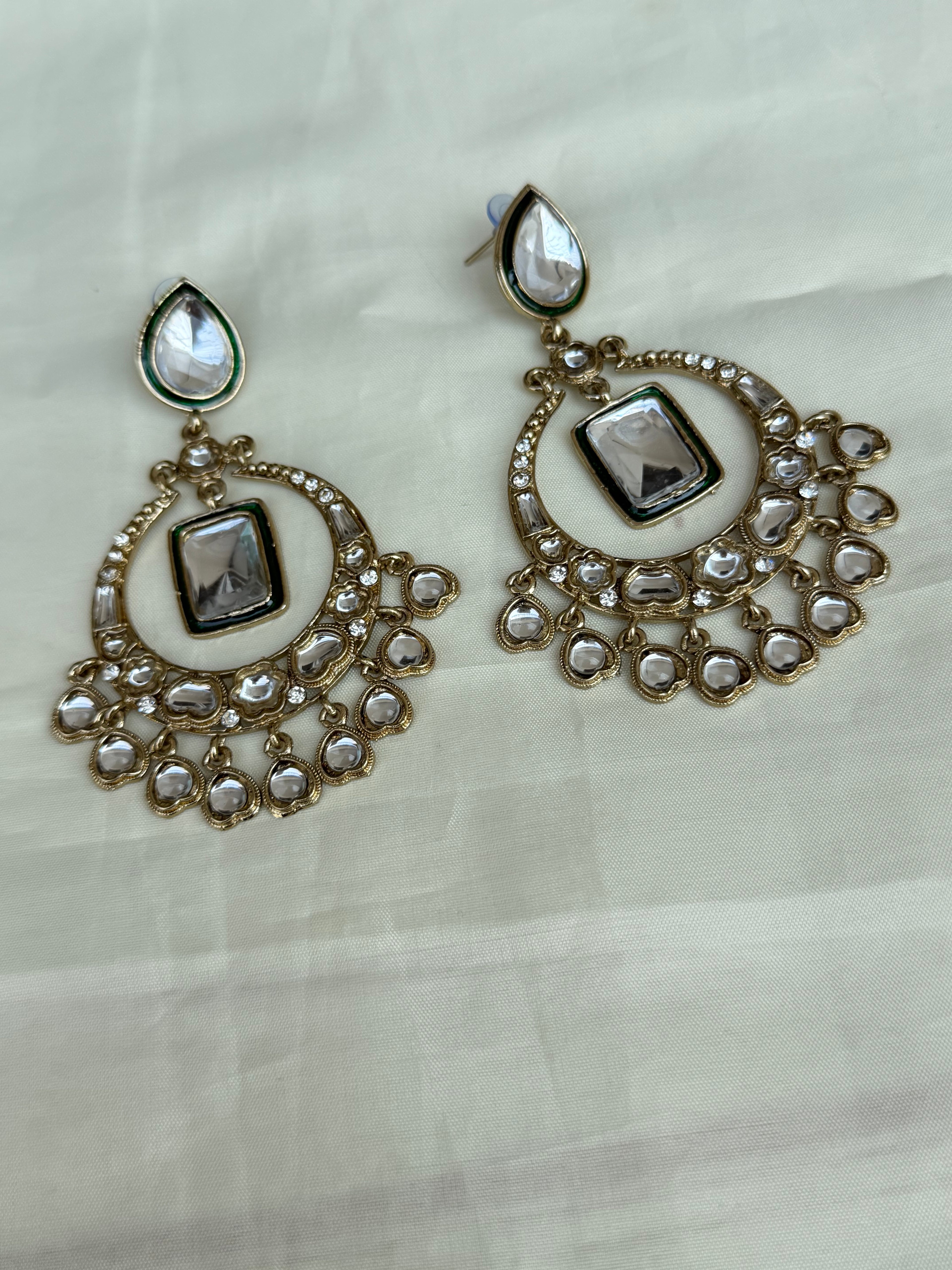 @aliaabhatt inspired Kundan jhumkas mn006