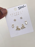 2 leaf pack of 3 studs P3016