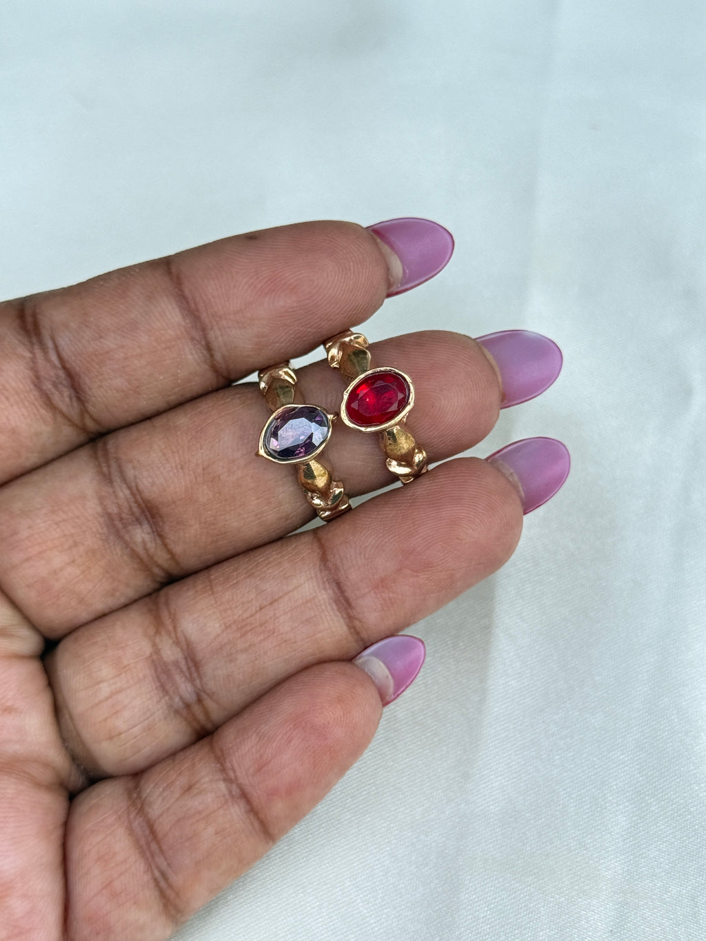 RG077 panchaloham unpolished finger rings