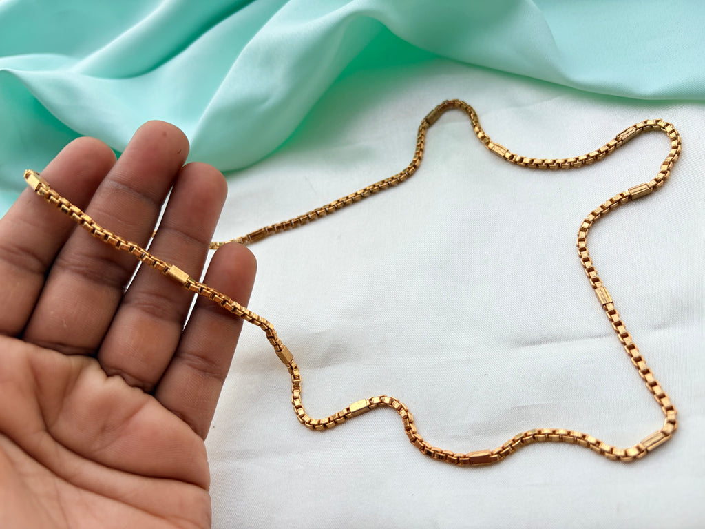 Panchaloham polished thali chain 24 inches tc637