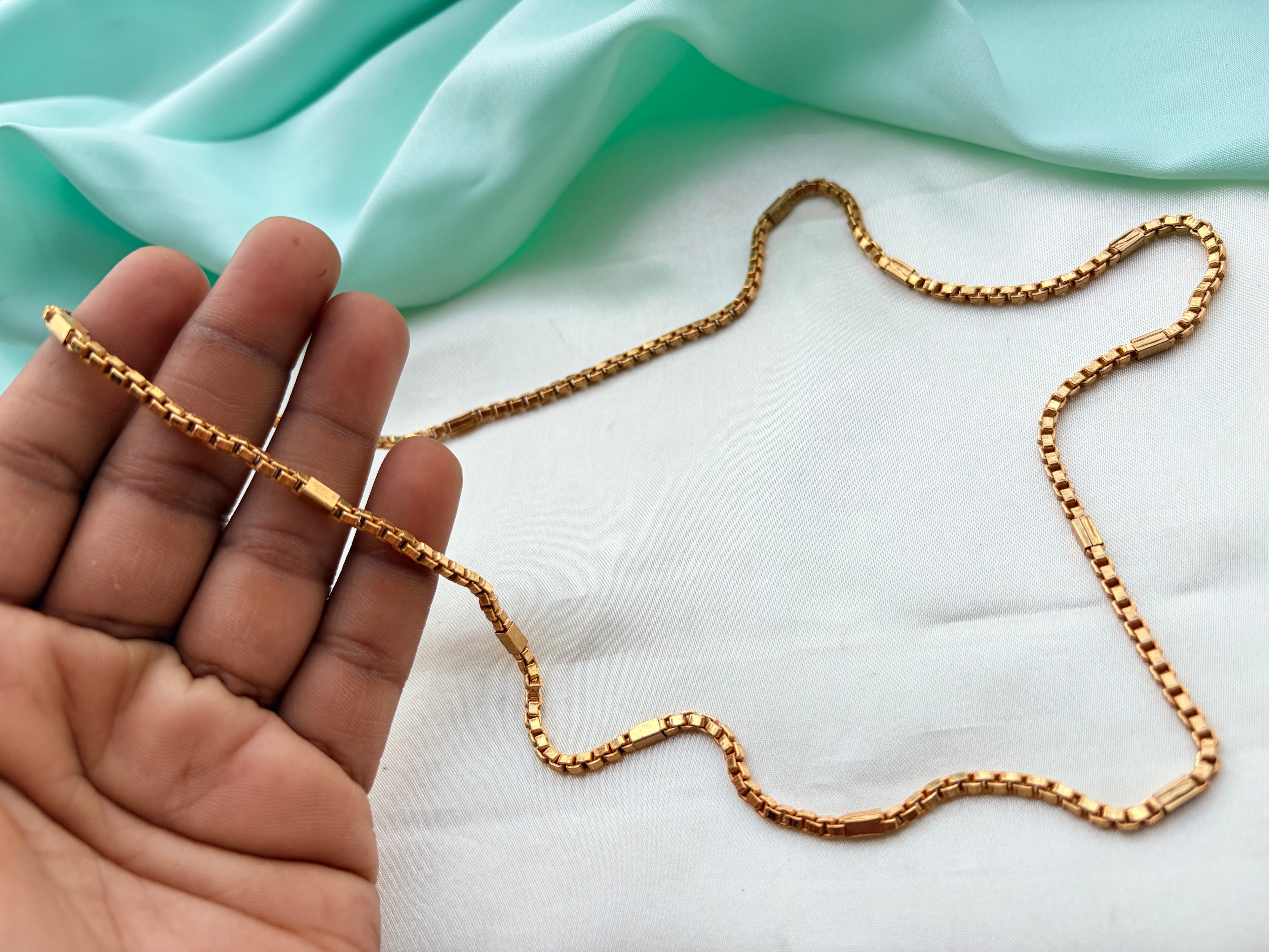 Panchaloham polished thali chain 24 inches tc637