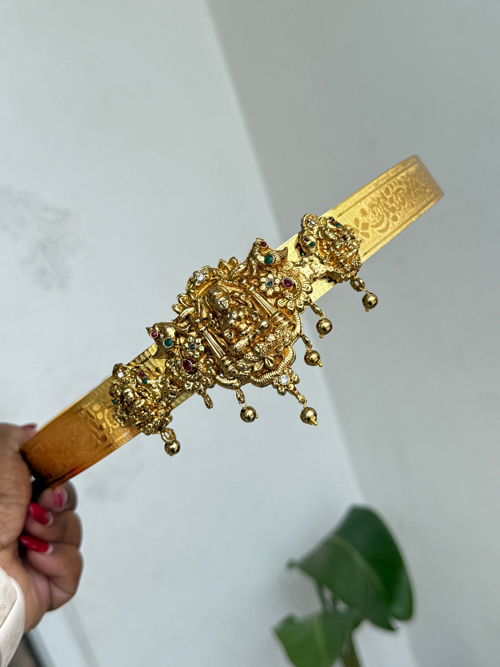 Hb667 dual peacock lakshmidevi adults hipbelt