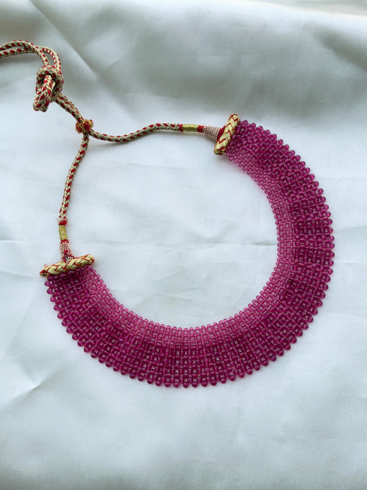Bb406 jali beads necklace