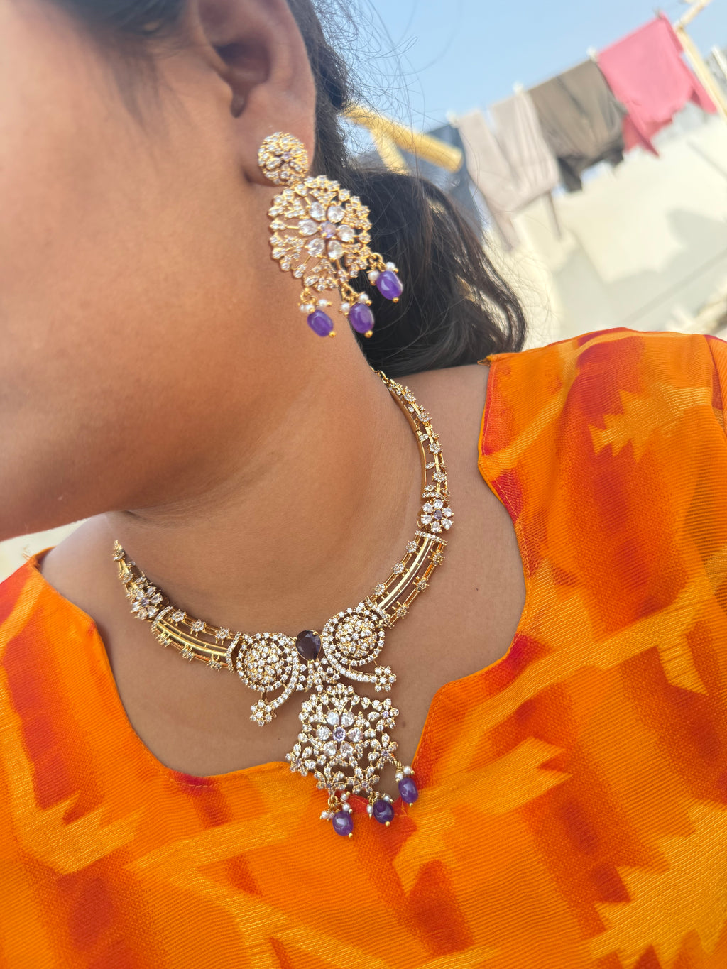 Ns30003 purple cz Kante