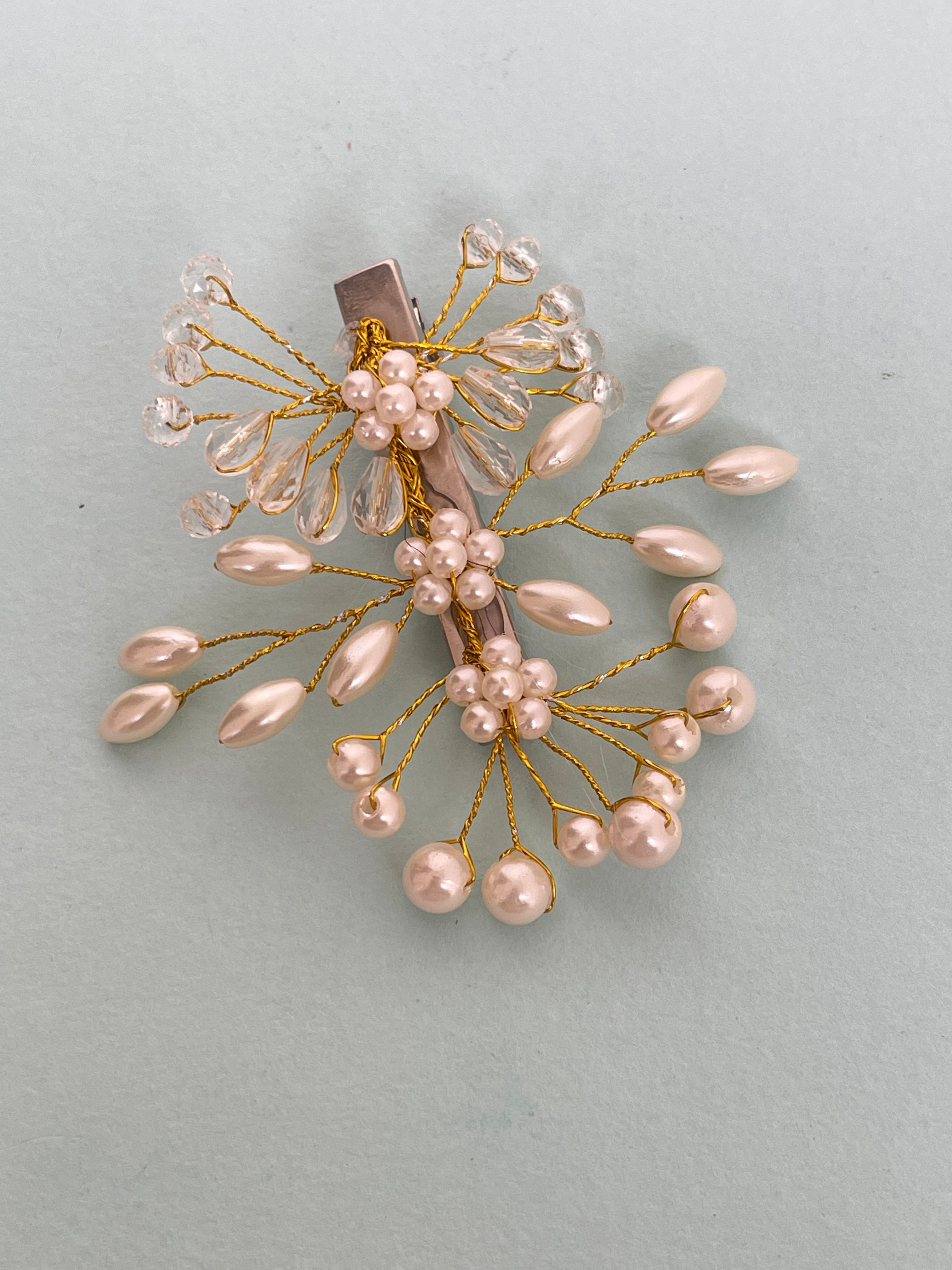 Pearl fancy clip