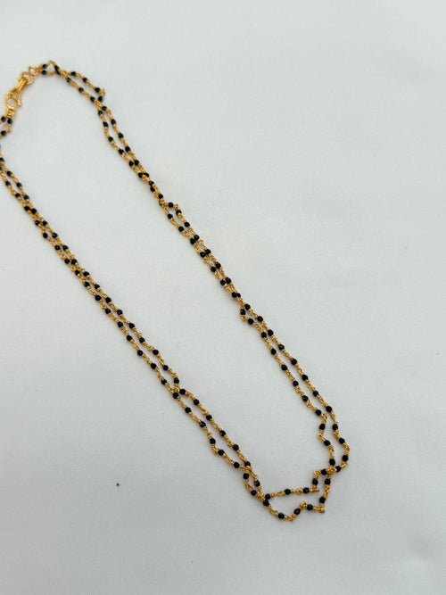 Bb040 2 lines short blackbeads