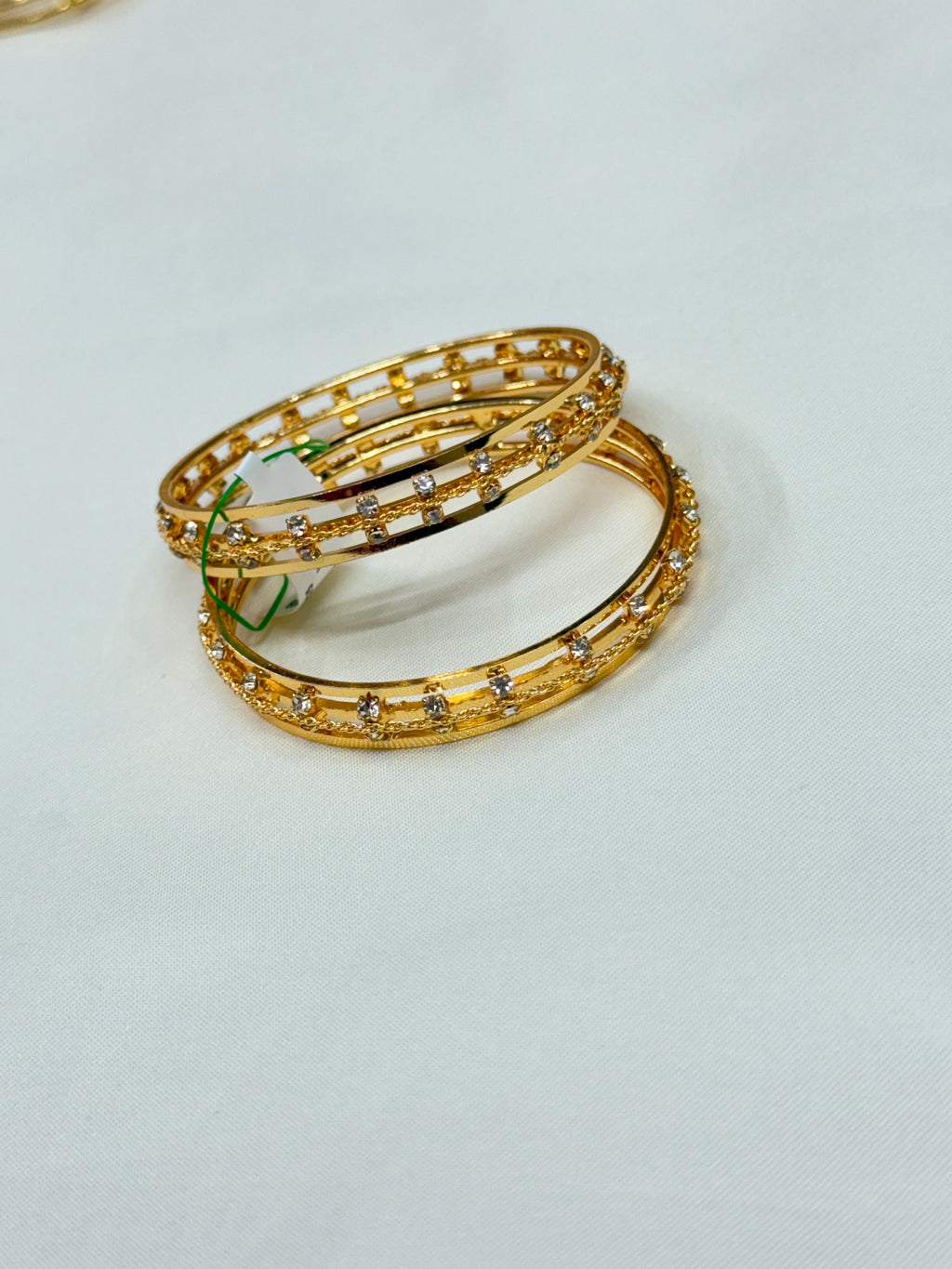 Kd017 cz stone kids bangles