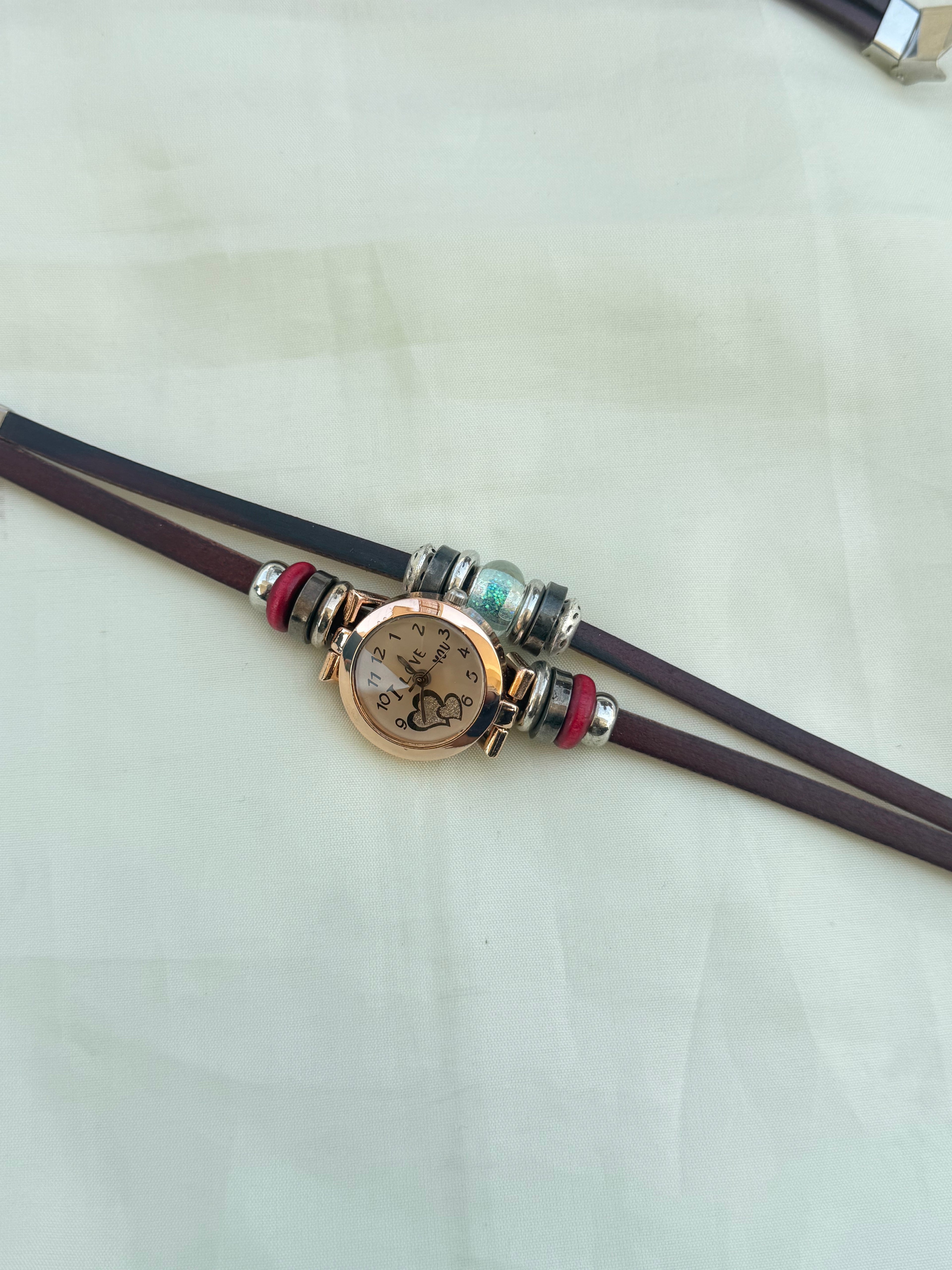 Heart Analogue bracelet watches wt002