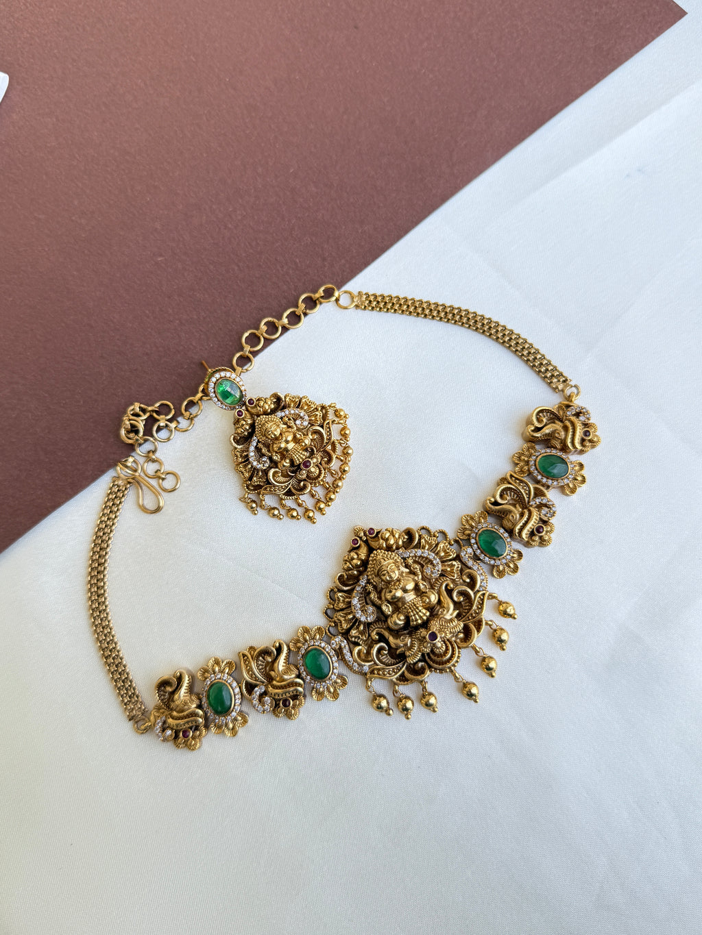 Ns413 nakshi Lakshmi Devi choker