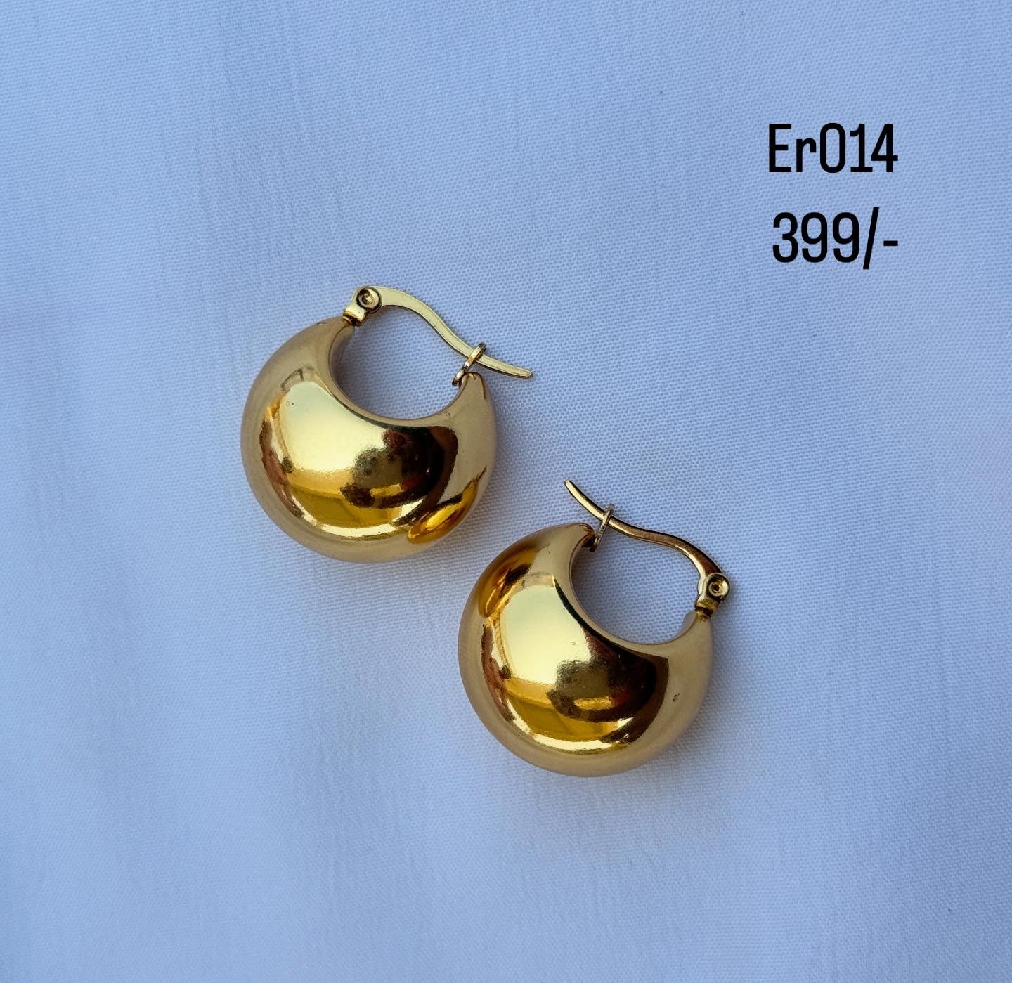 At001 Anti tarnish earrings (color won't fade)