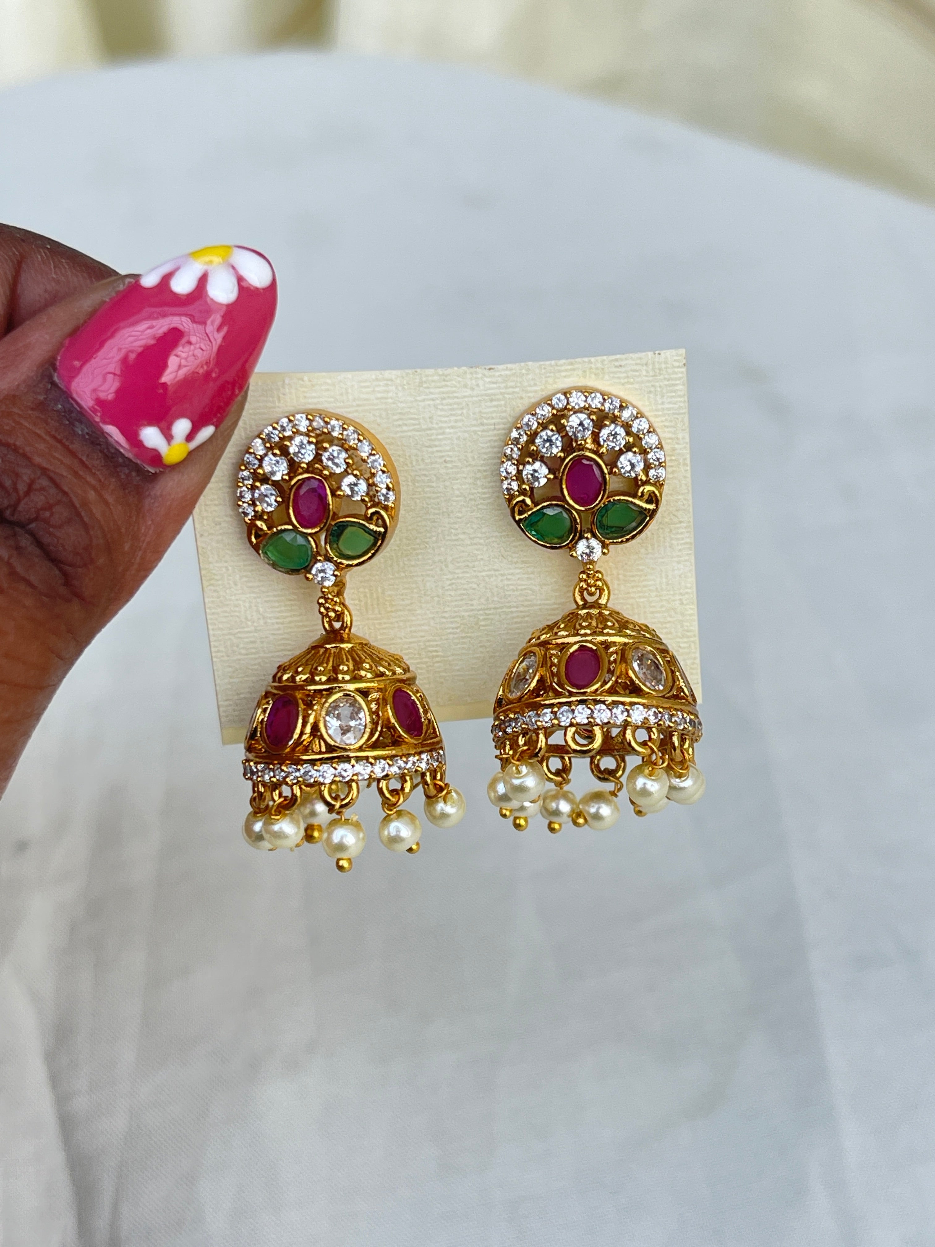 Multi butta Earrings