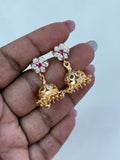 Ph184 panchaloham multi butta back screw earrings