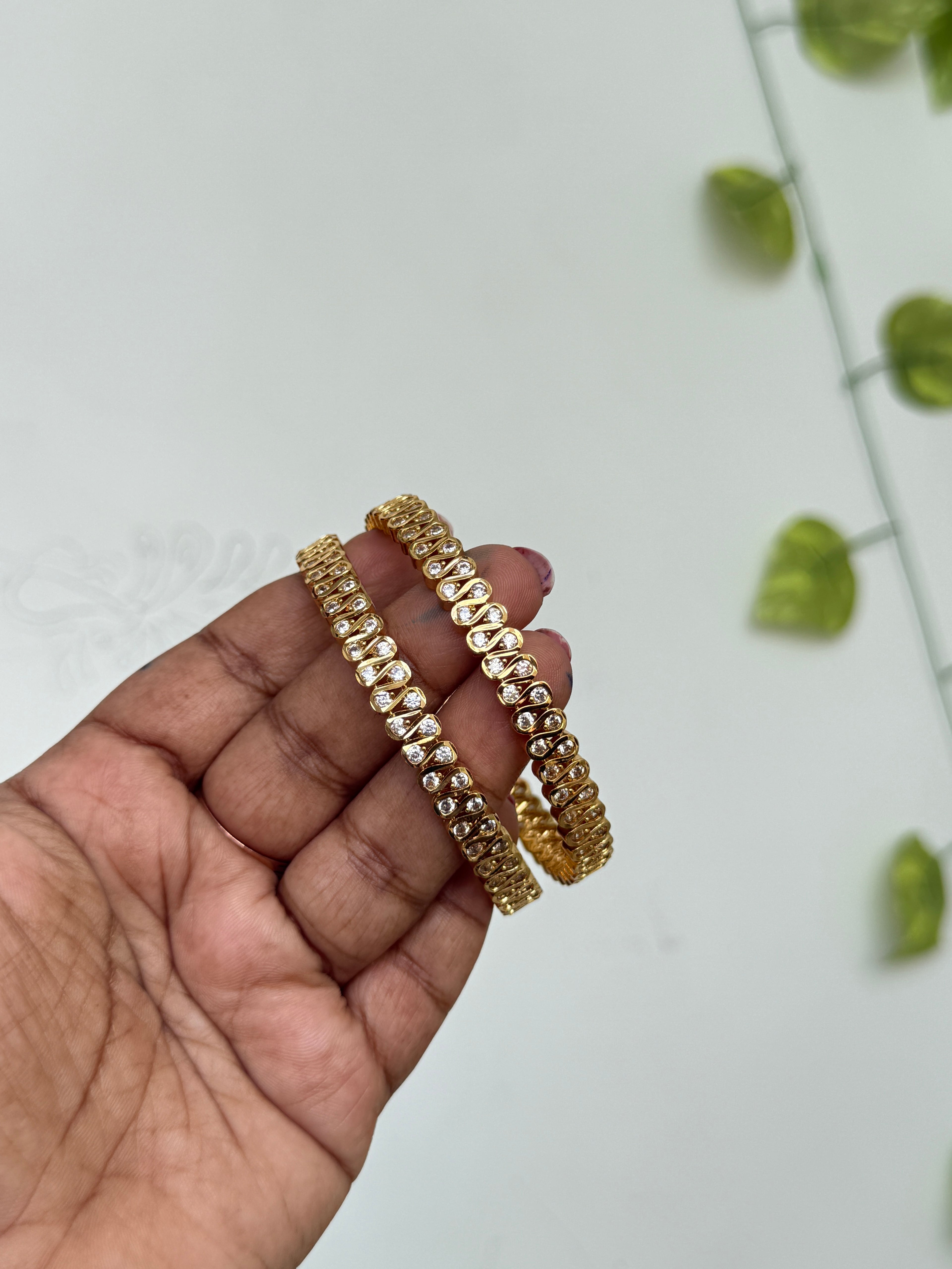 Ph040 Panchaloham Polished bangles for women’s